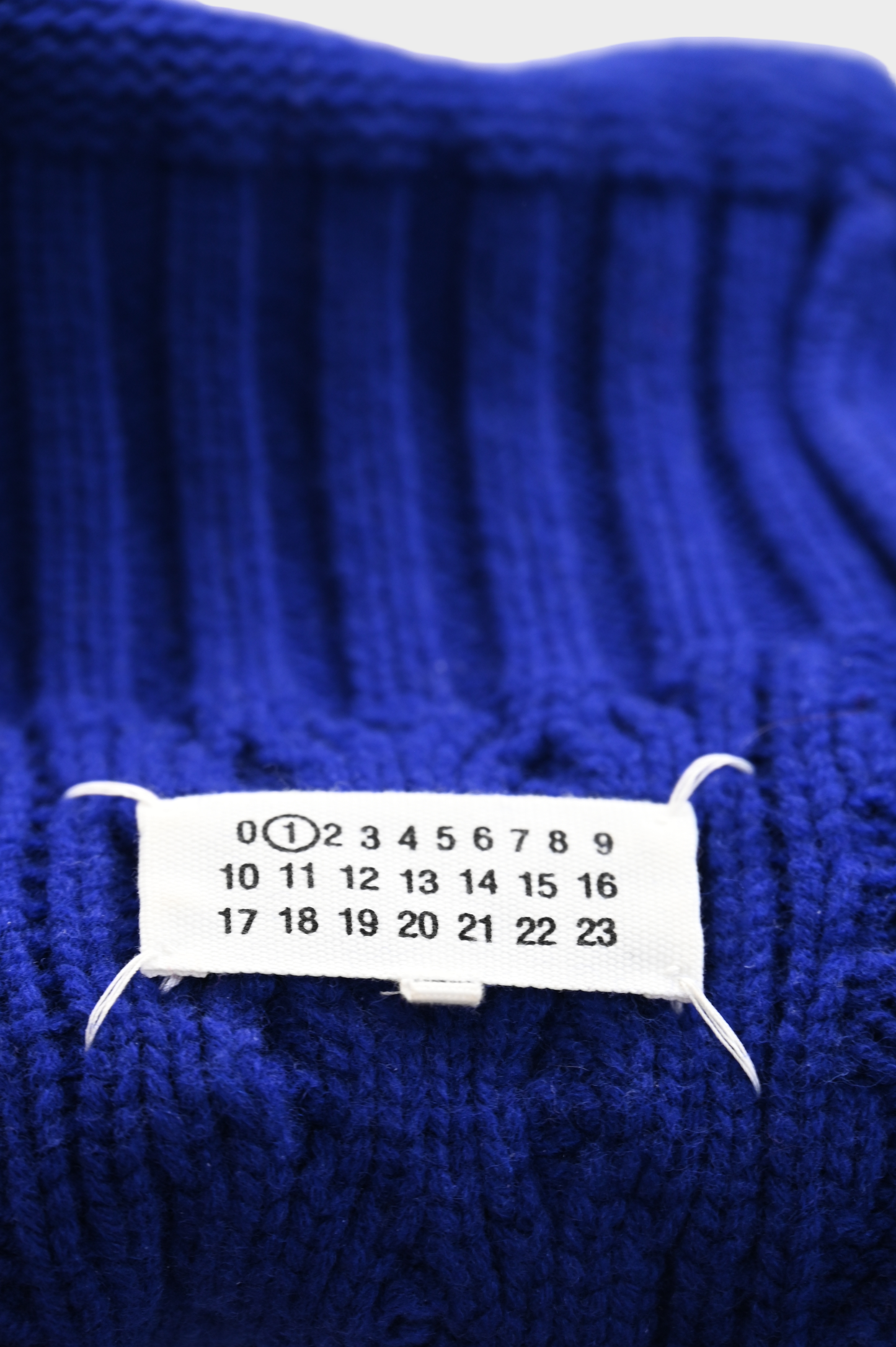 MM6 Maison Margiela Blue Knit Jumper Sweater