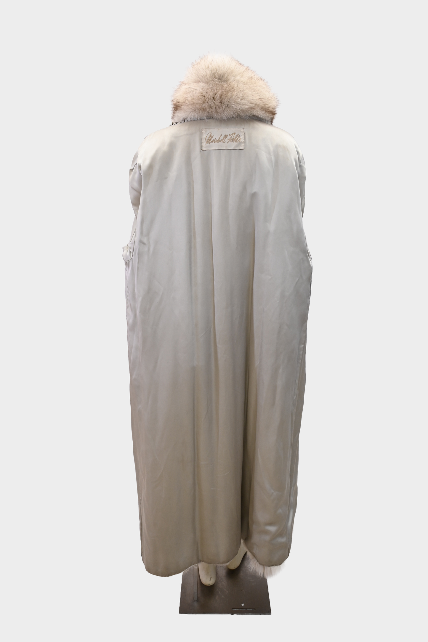 Marshall Fields Full Length Fox Fur Coat