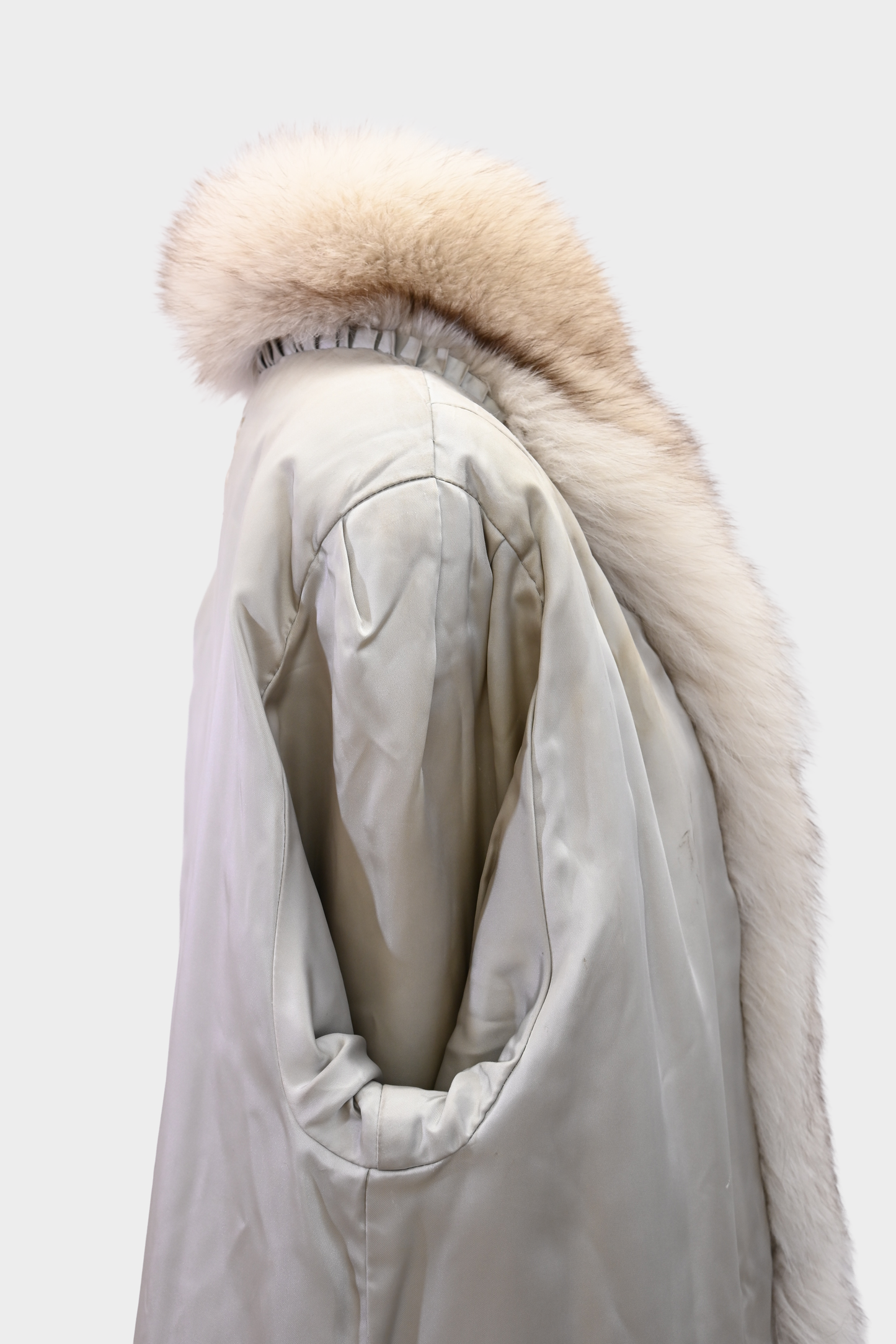 Marshall Fields Full Length Fox Fur Coat