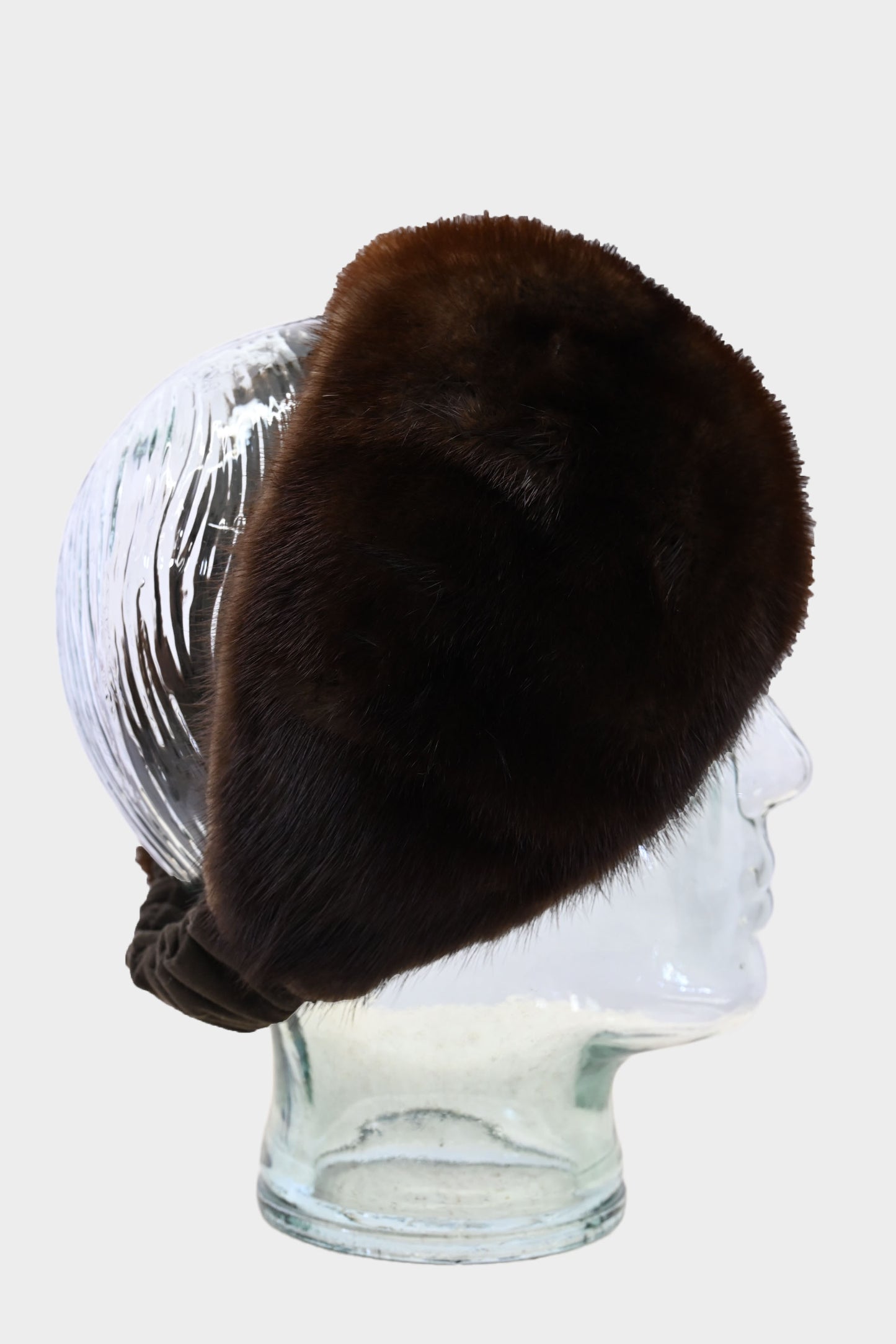 Mink Fur Headband Hat