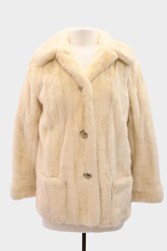Mink Ivory Jacket