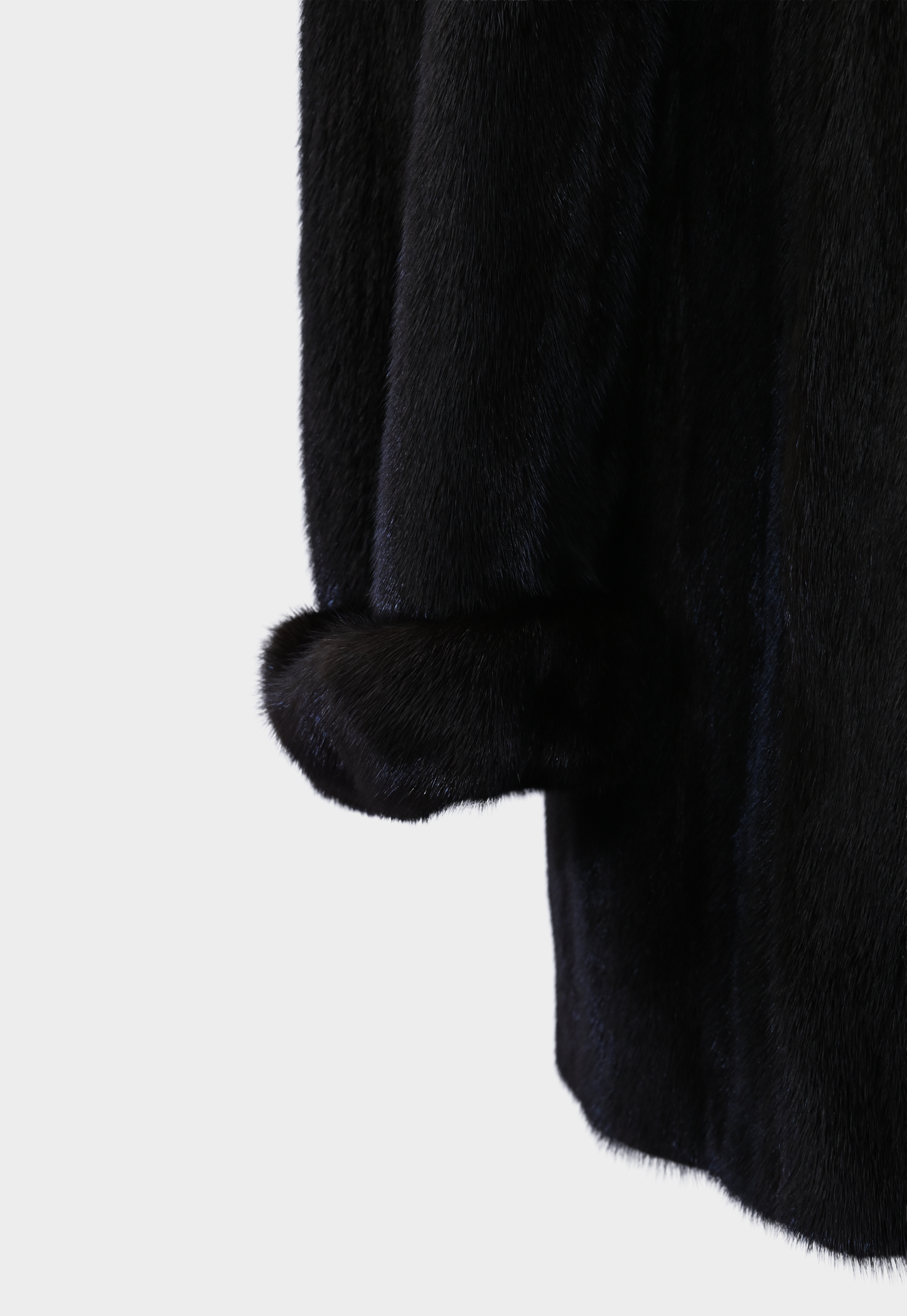 Mink Fur Stroller Coat