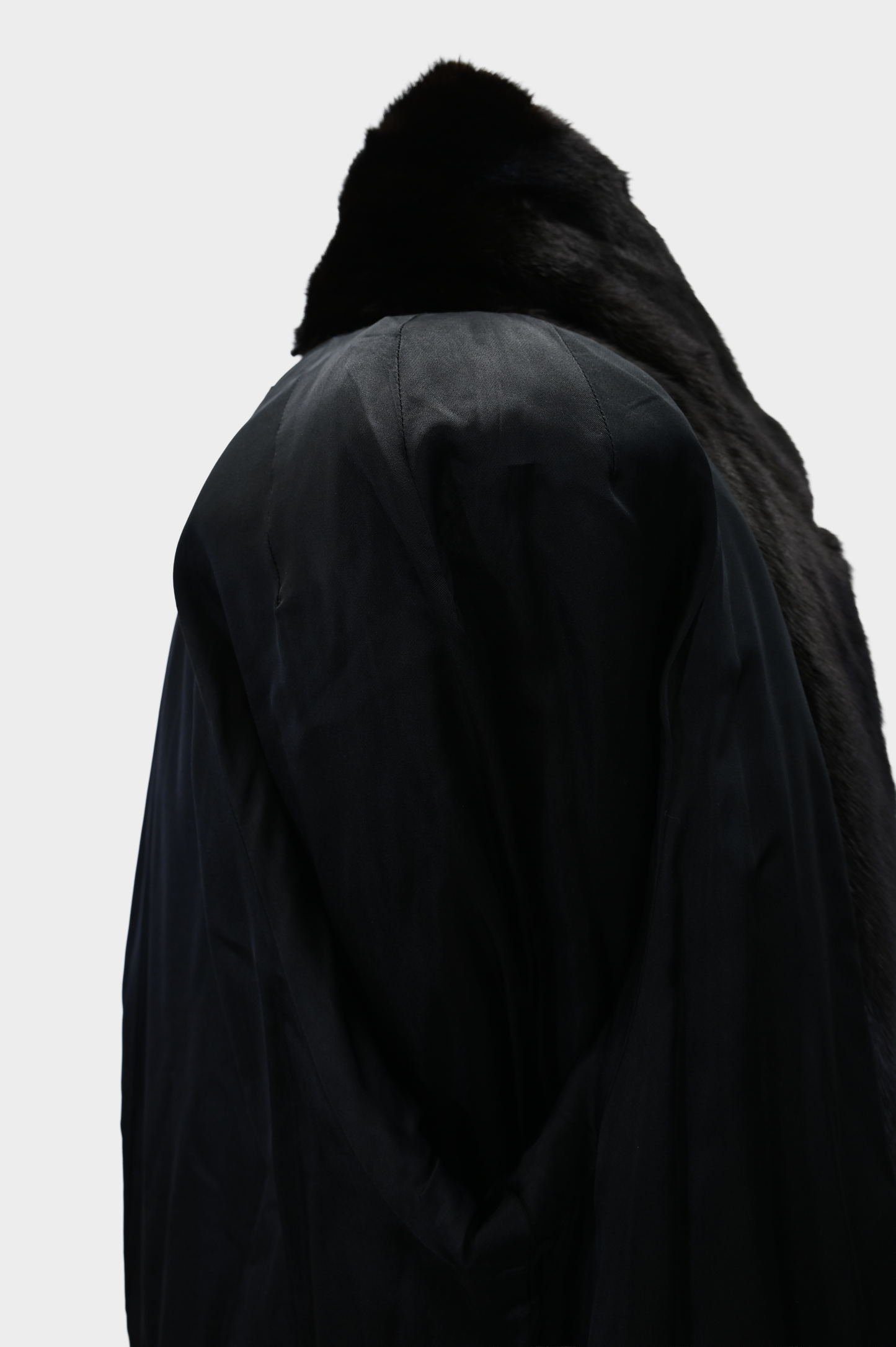 Mink Fur Stroller Coat