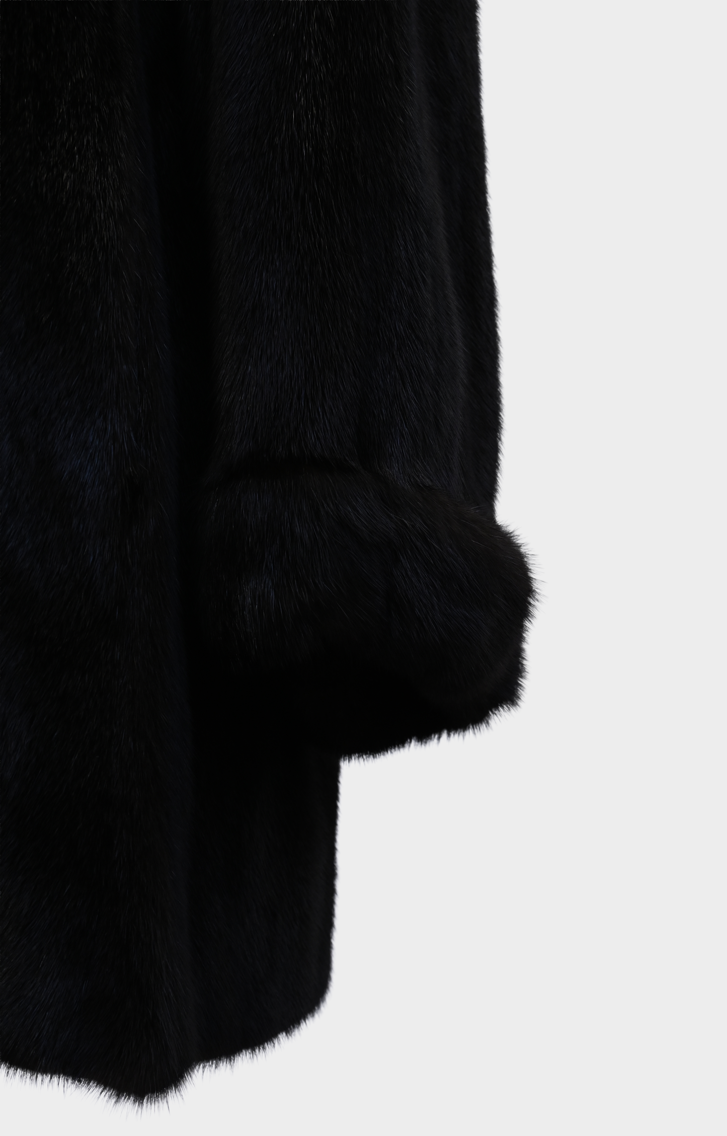 Mink Fur Stroller Coat