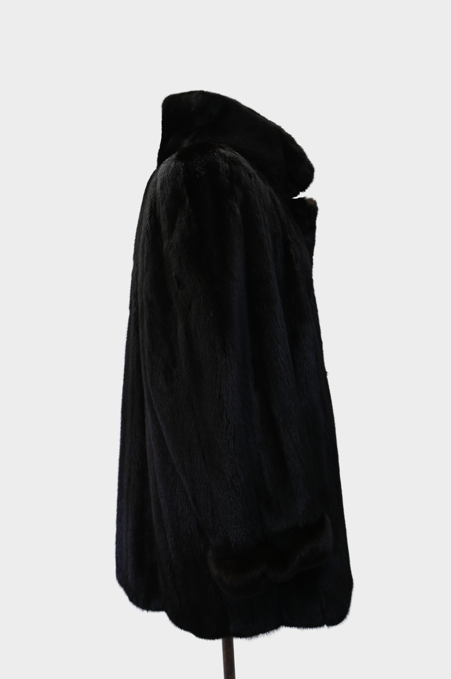 Mink Fur Stroller Coat