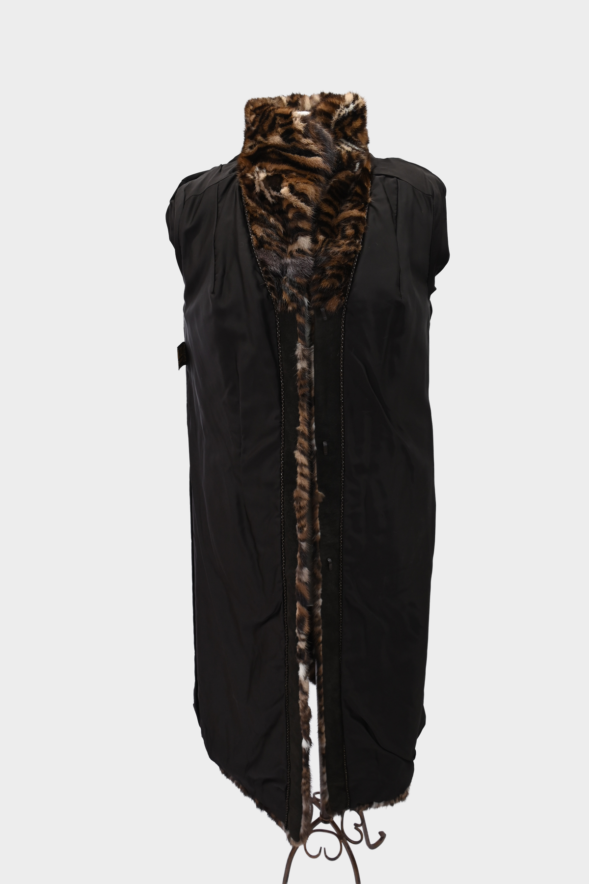 Natural Tone Mink Fur Coat
