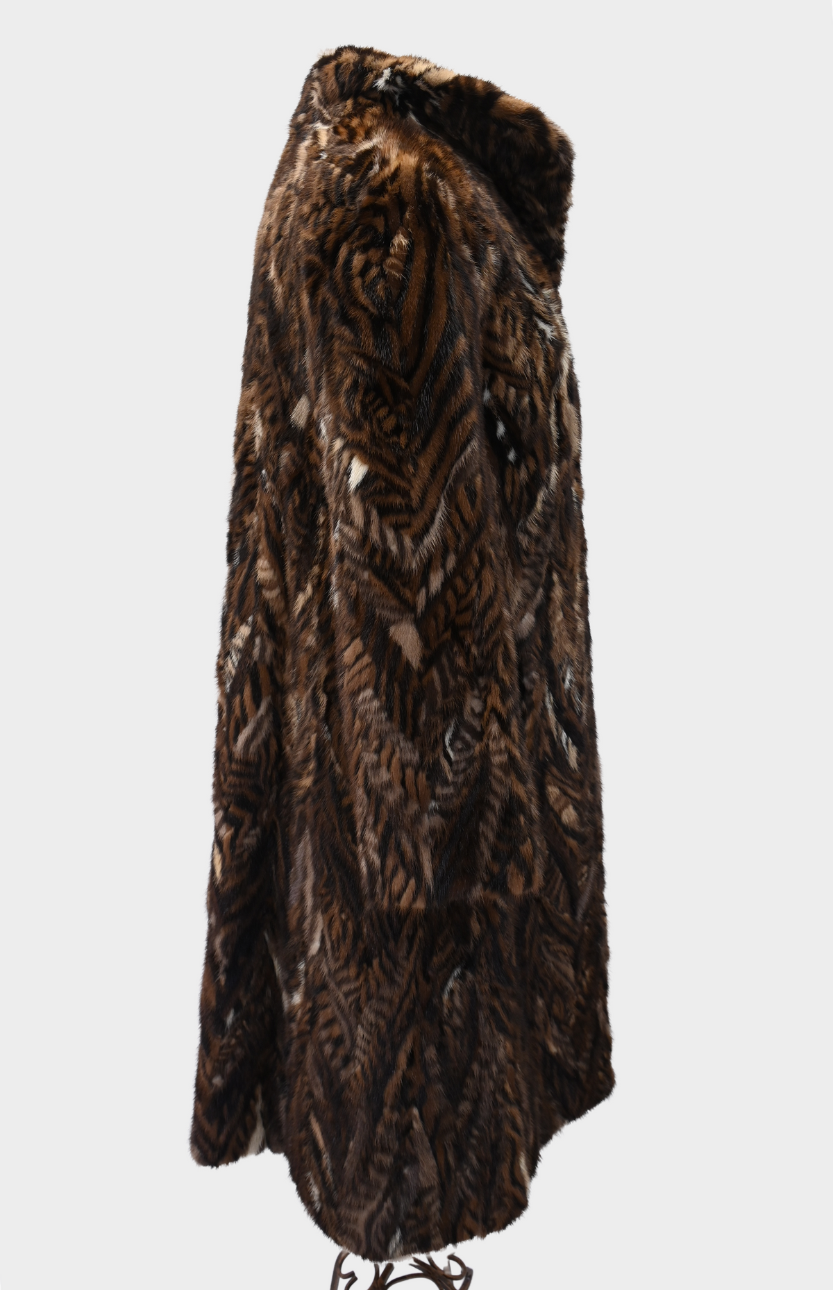 Natural Tone Mink Fur Coat