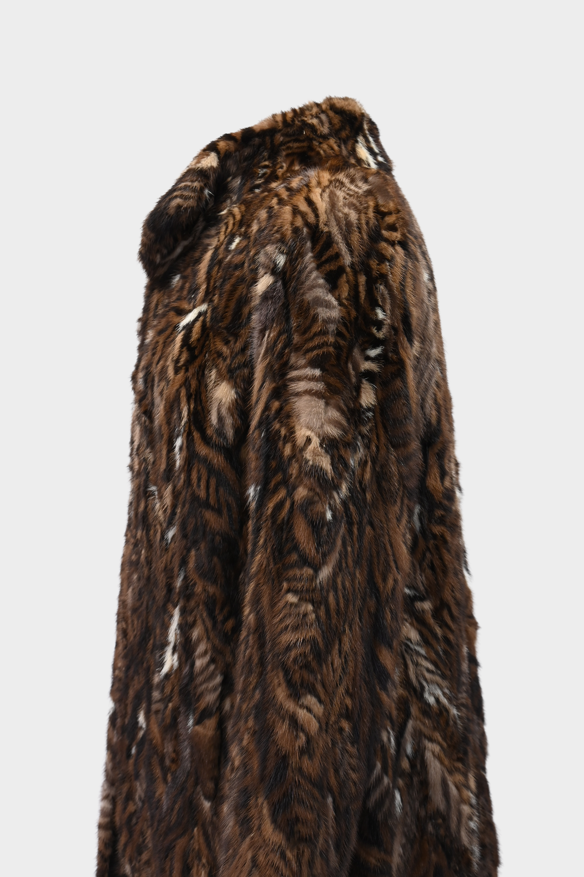 Natural Tone Mink Fur Coat