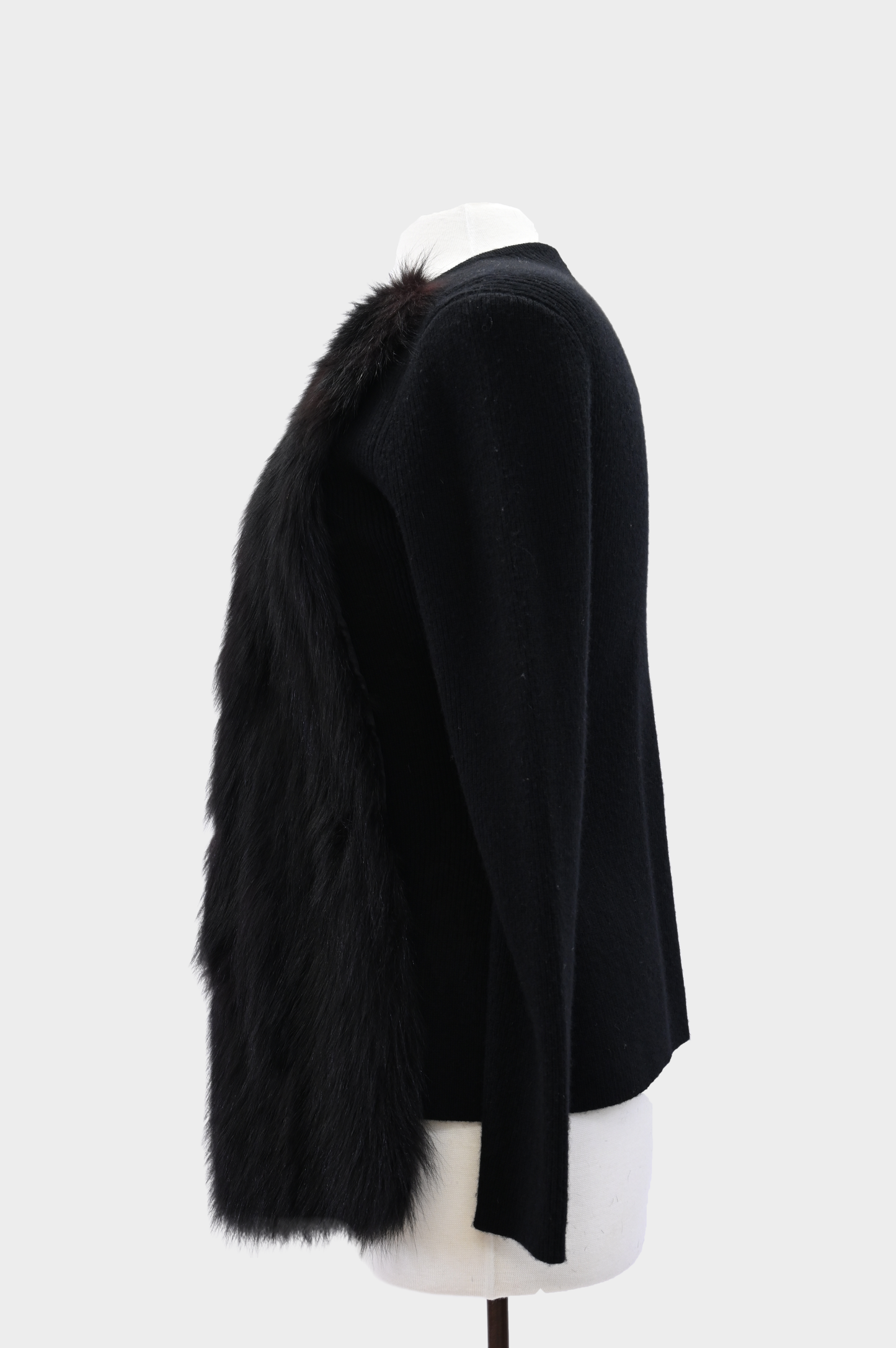 Neiman Marcus Fox Fur Sweater