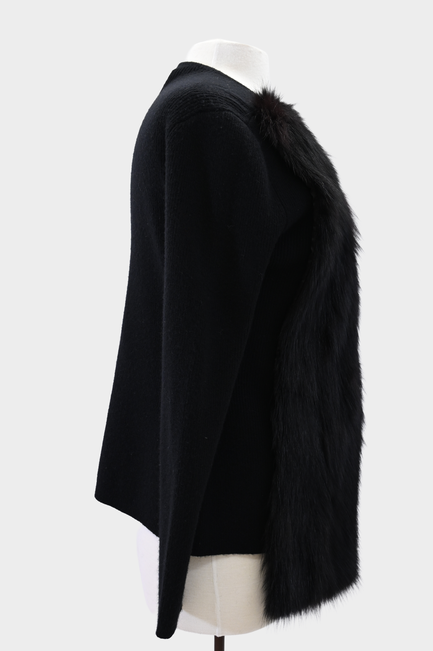 Neiman Marcus Fox Fur Sweater