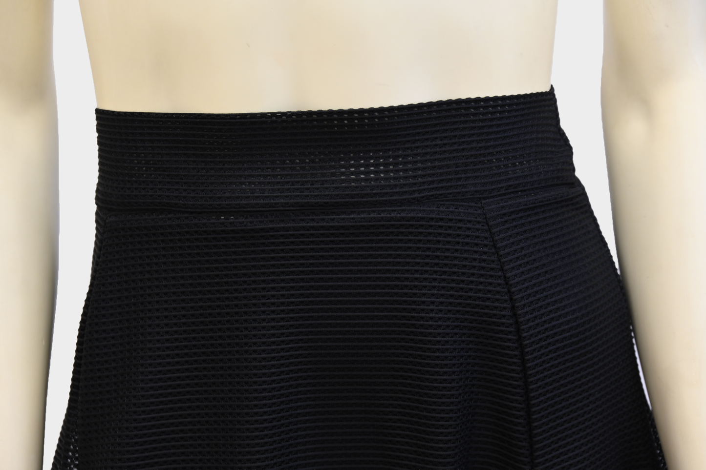 Maje Black Midi Skirt
