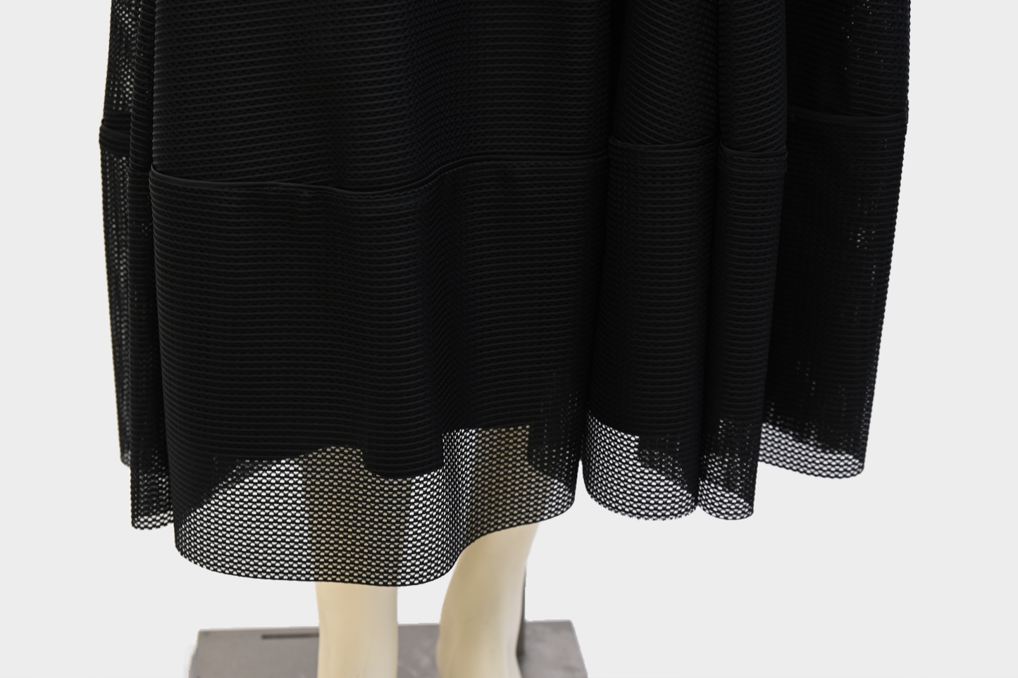 Maje Black Midi Skirt