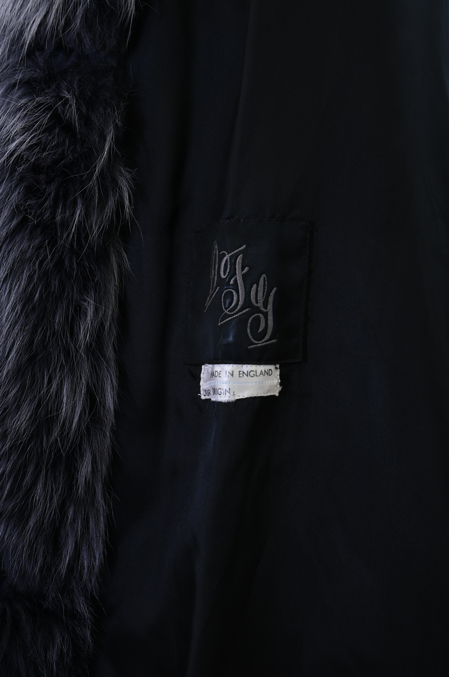 Ombré Mink and Fox Fur Coat