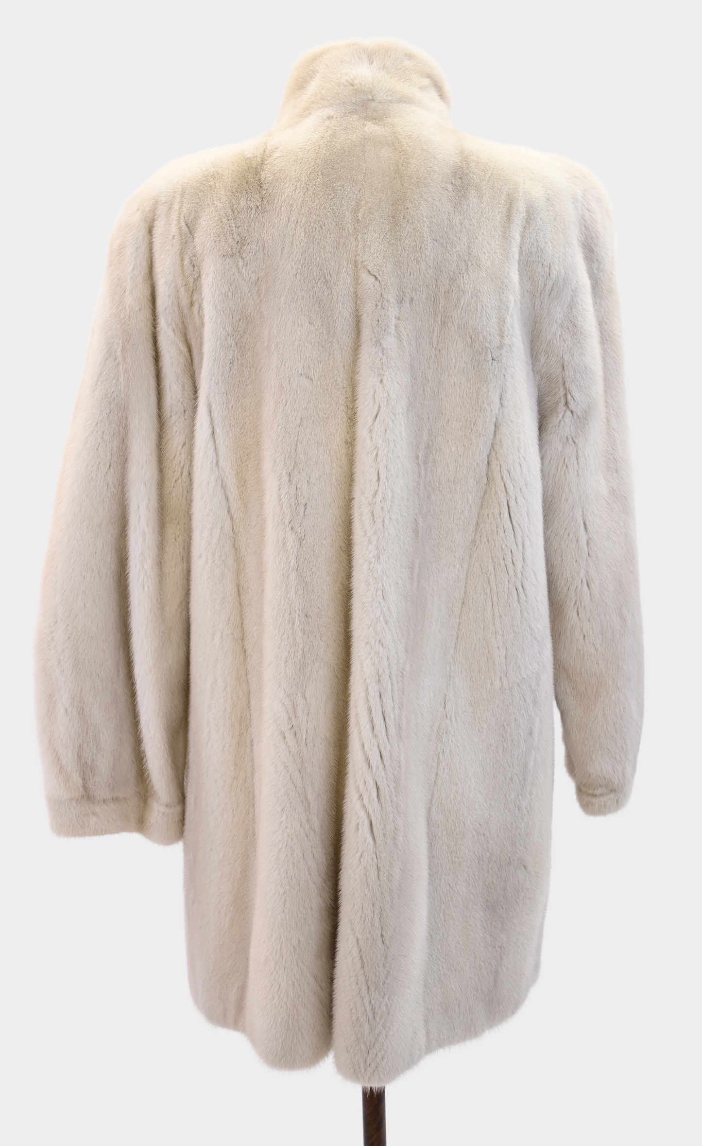 Perry Ellis Tourmaline Mink Stroller Coat