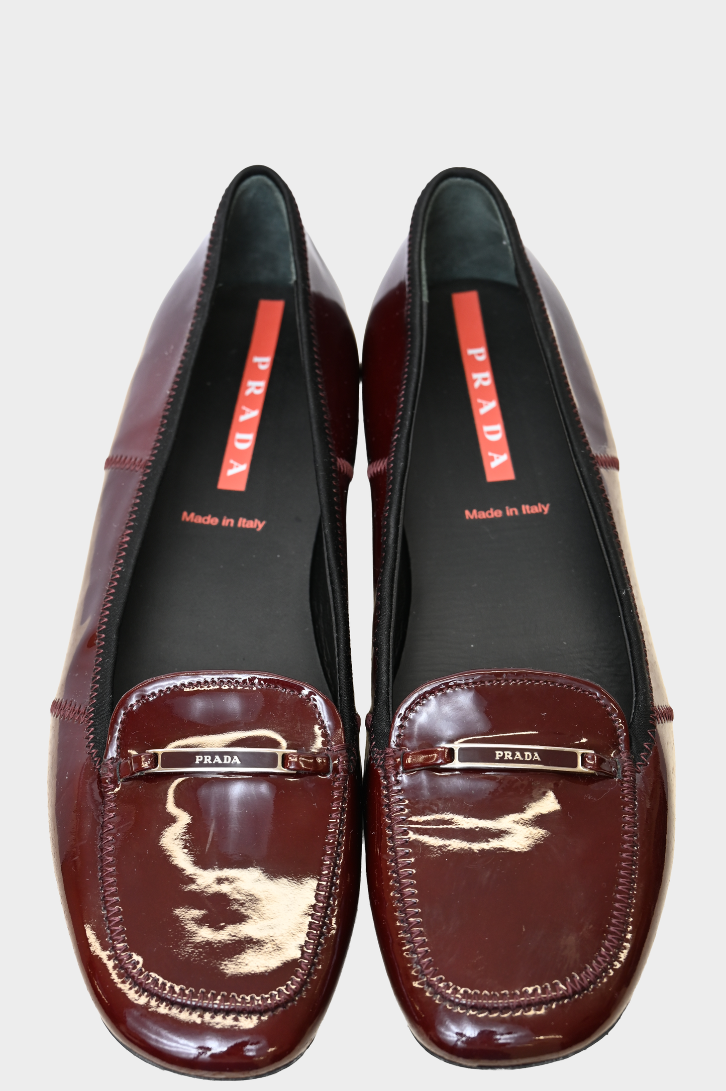 Prada Patent Leather Flats