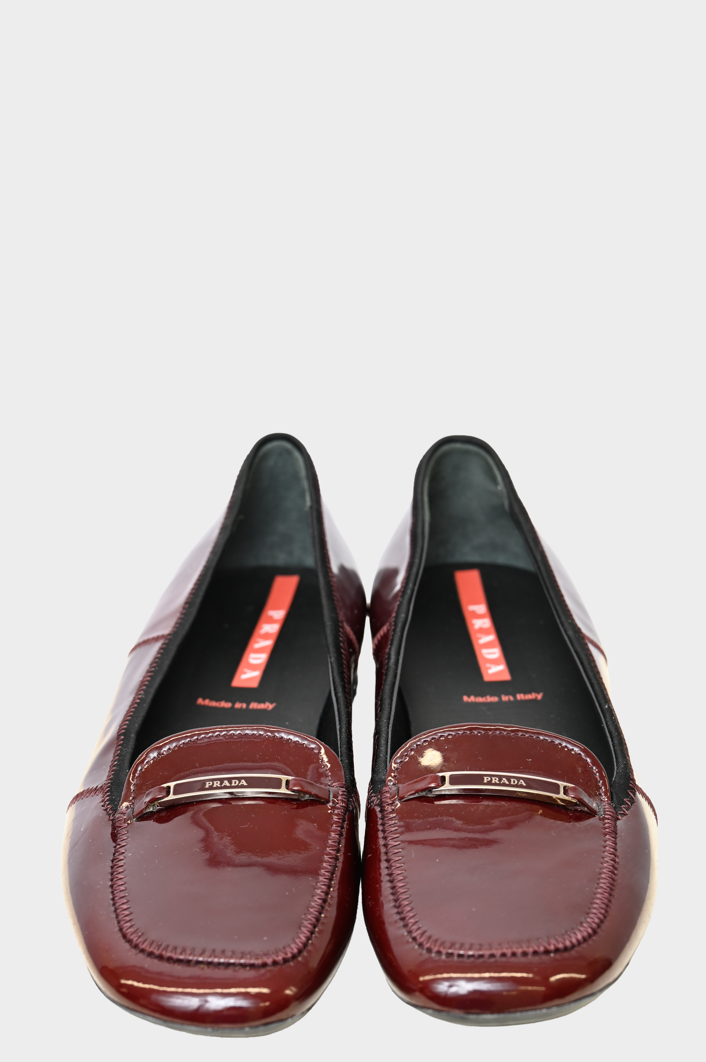 Prada Patent Leather Flats