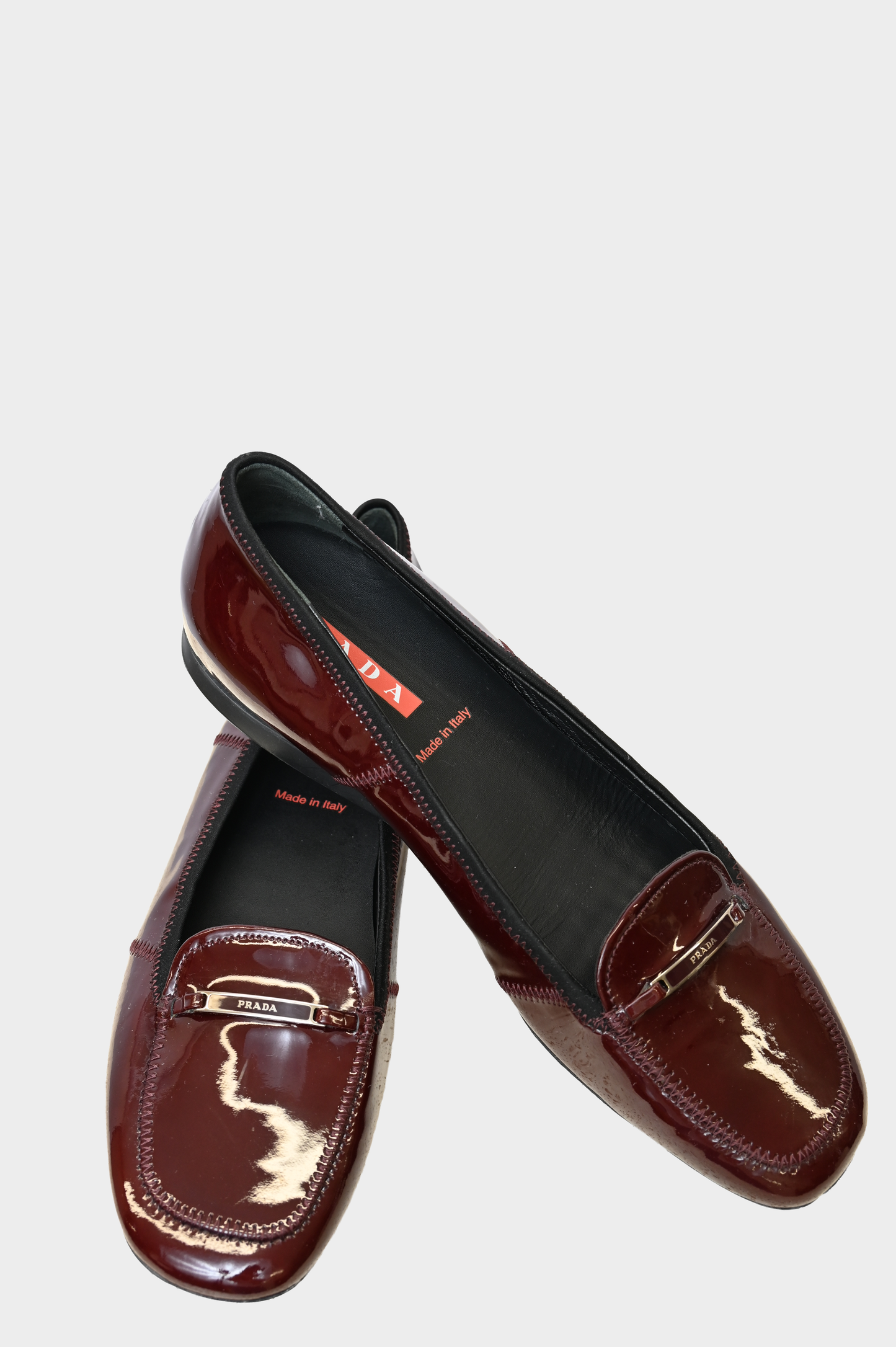Prada Patent Leather Flats