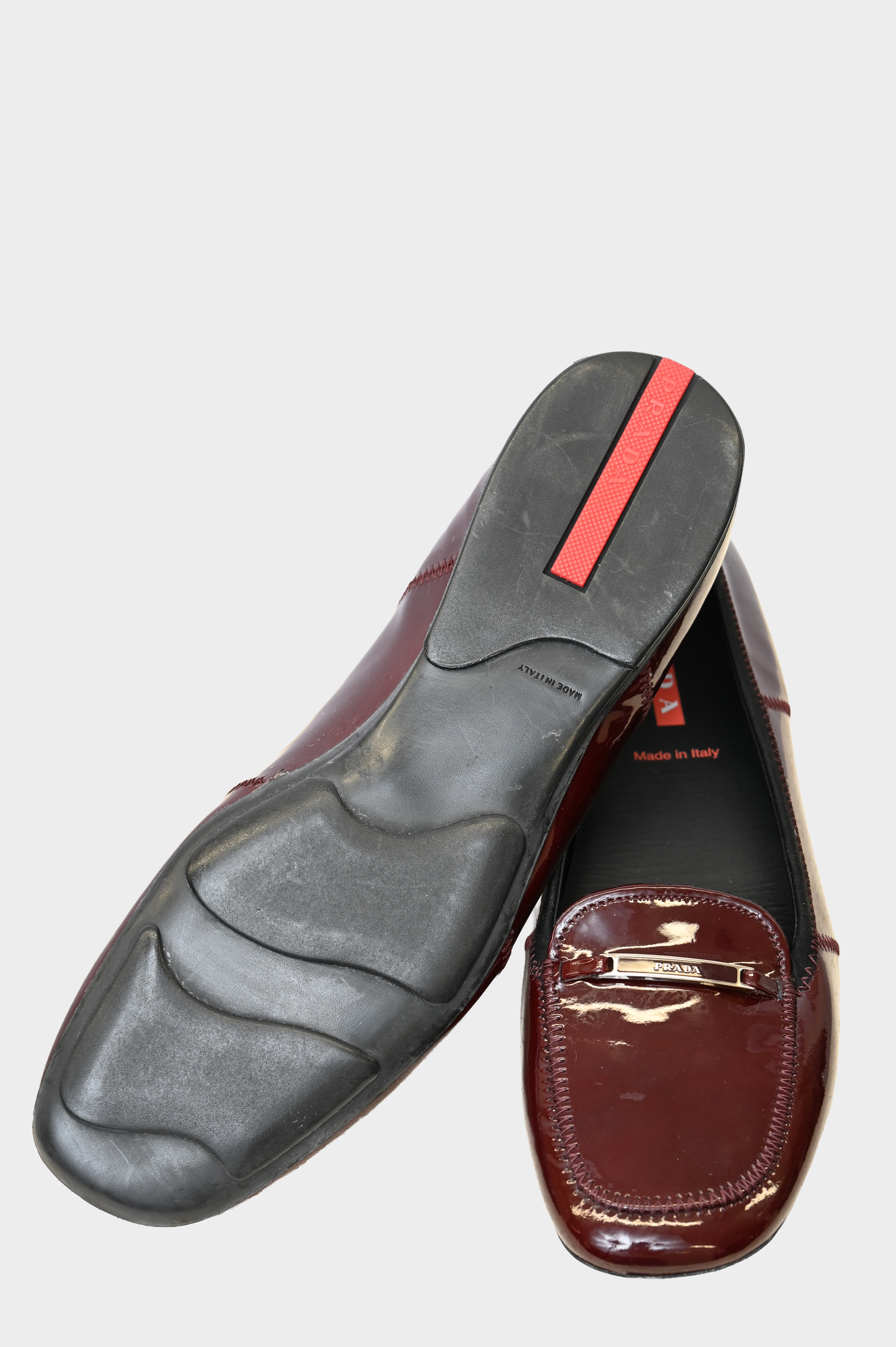 Prada Patent Leather Flats