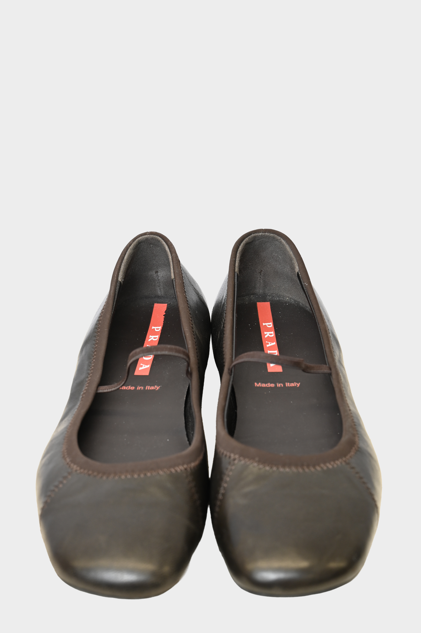 Prada Mary Jane Ballet Flats