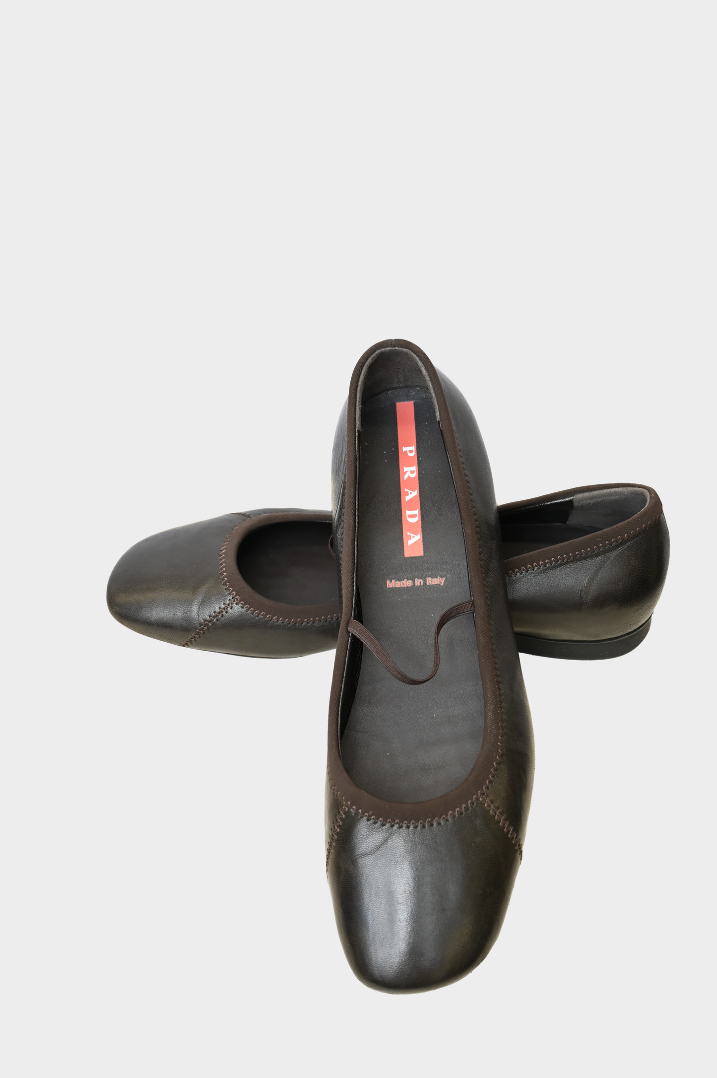 Prada Mary Jane Ballet Flats