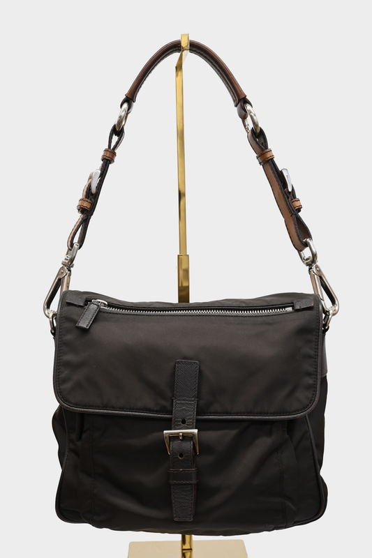 Prada Tessuto Nylon Shoulder Bag
