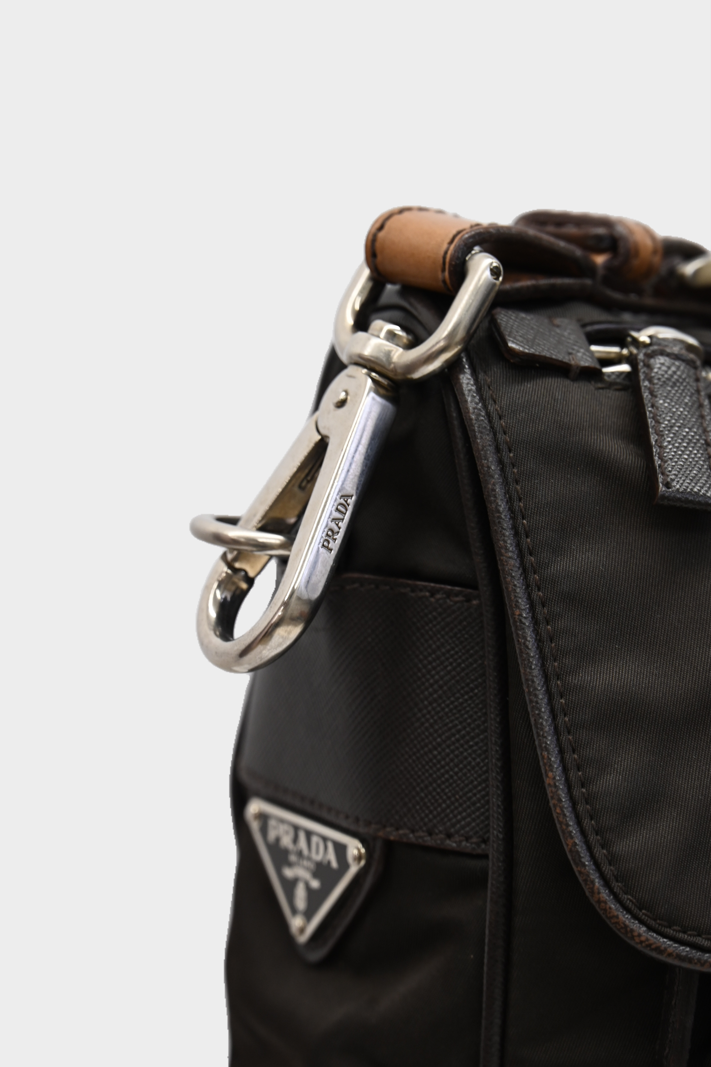 Prada Tessuto Nylon Shoulder Bag