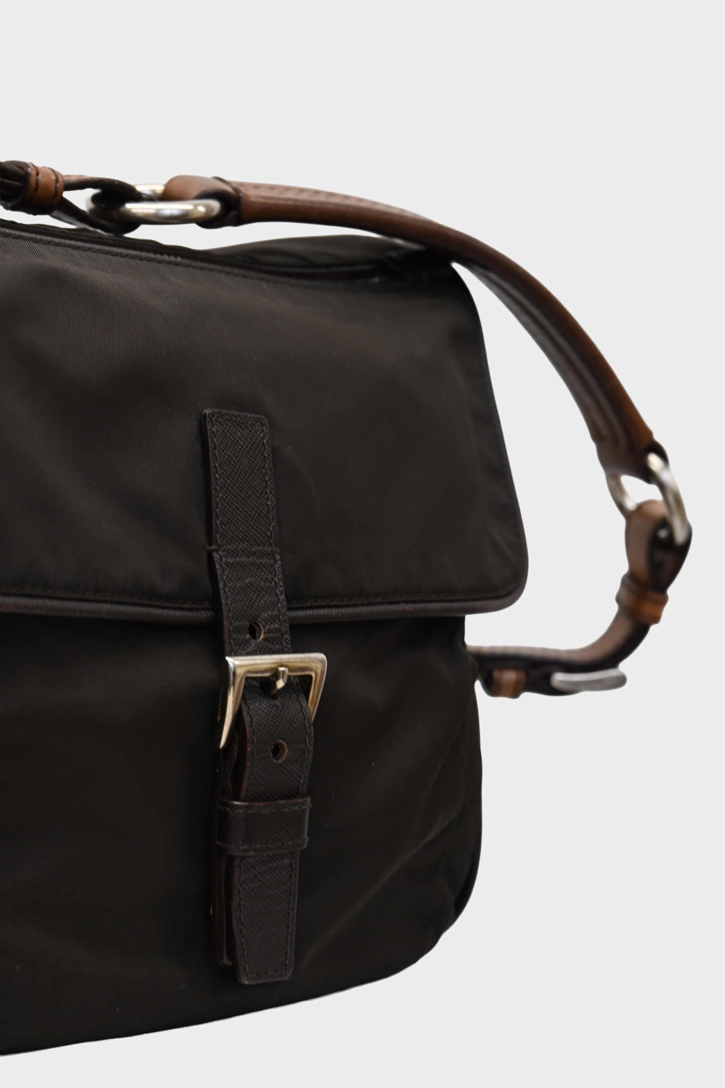 Prada Tessuto Nylon Shoulder Bag