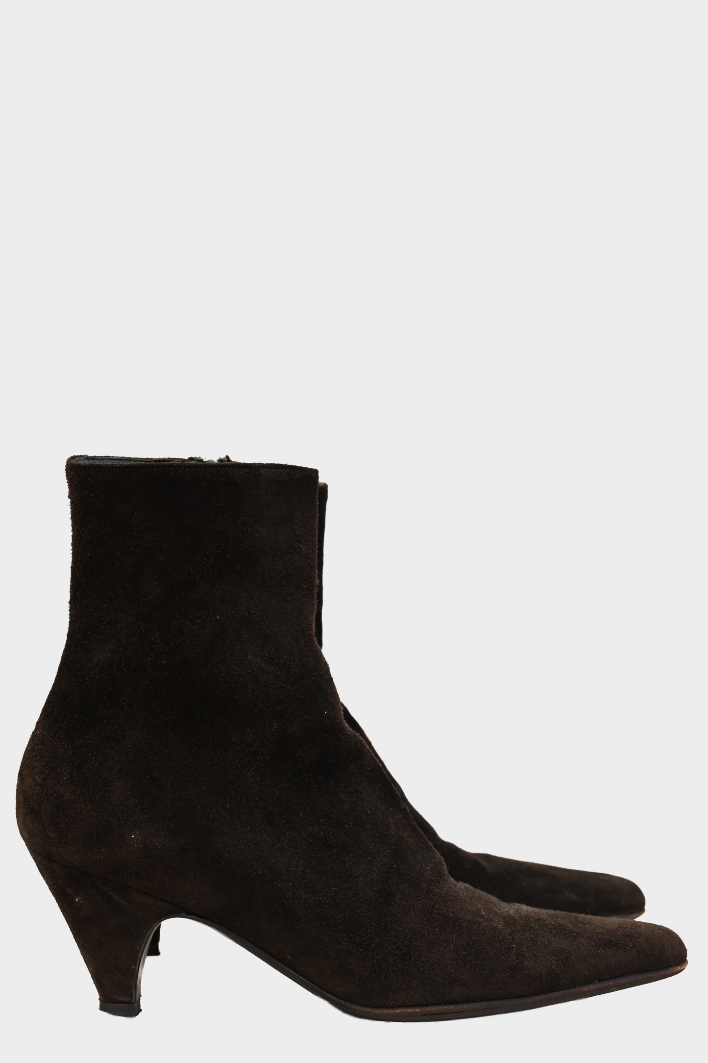 Prada Suede Booties