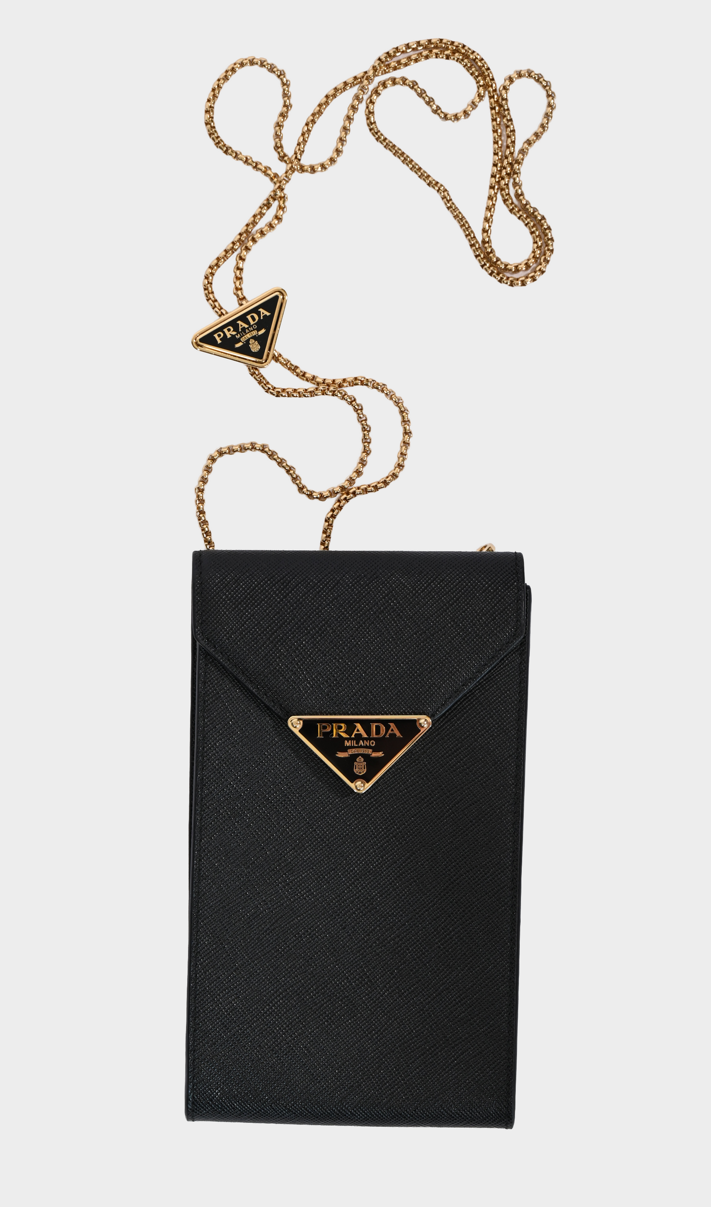 Prada Saffiano Leather Mini Crossbody Bag