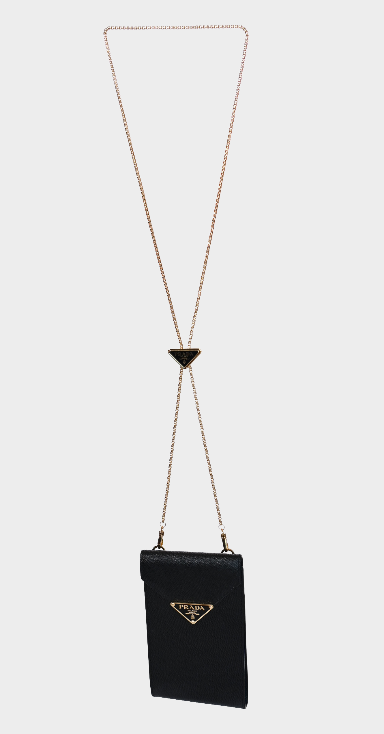 Prada Saffiano Leather Mini Crossbody Bag