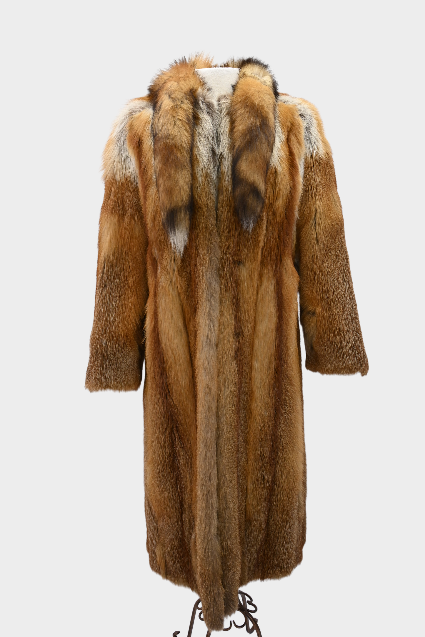 Red Fox Fur Coat