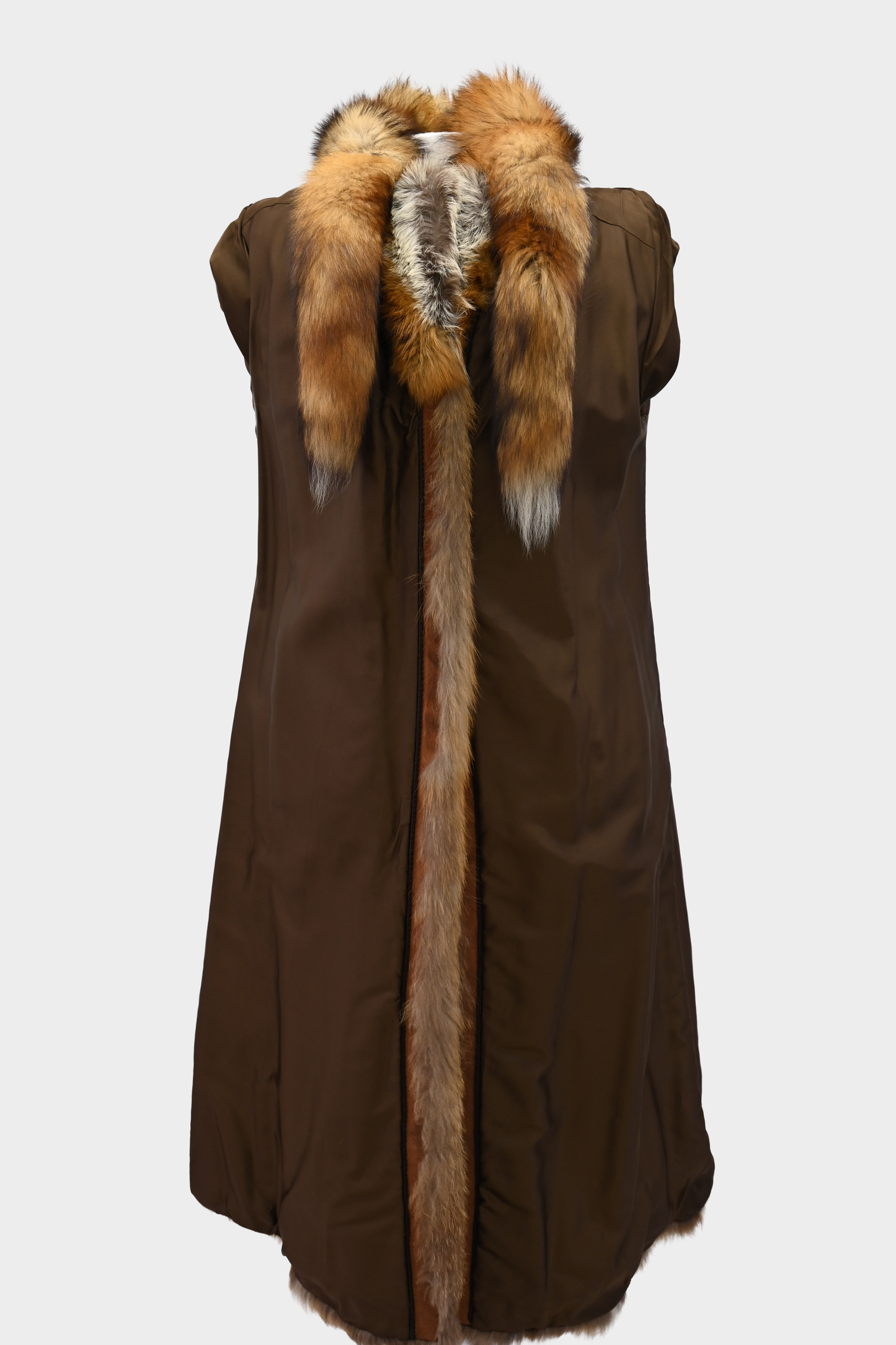 Red Fox Fur Coat