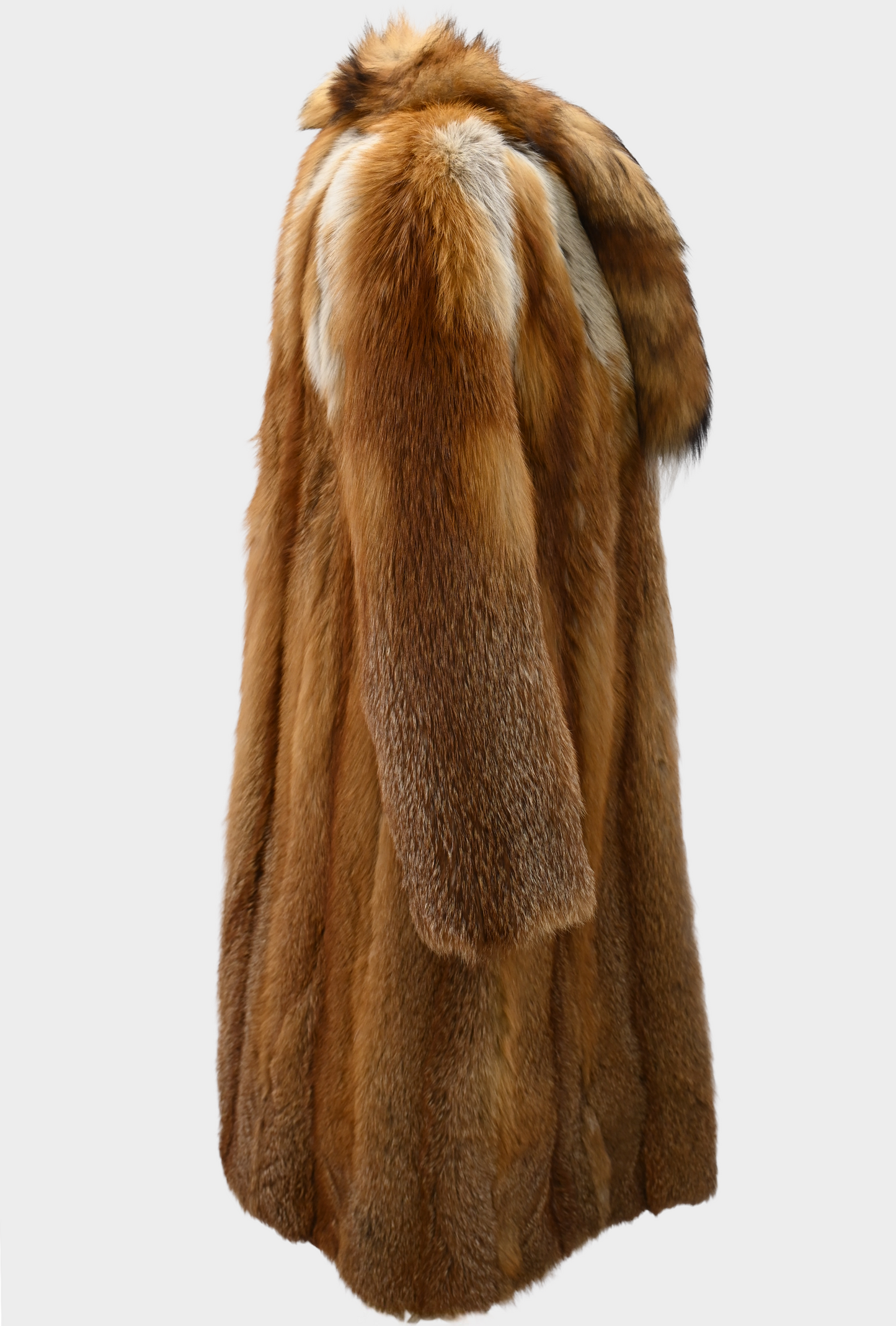 Red Fox Fur Coat