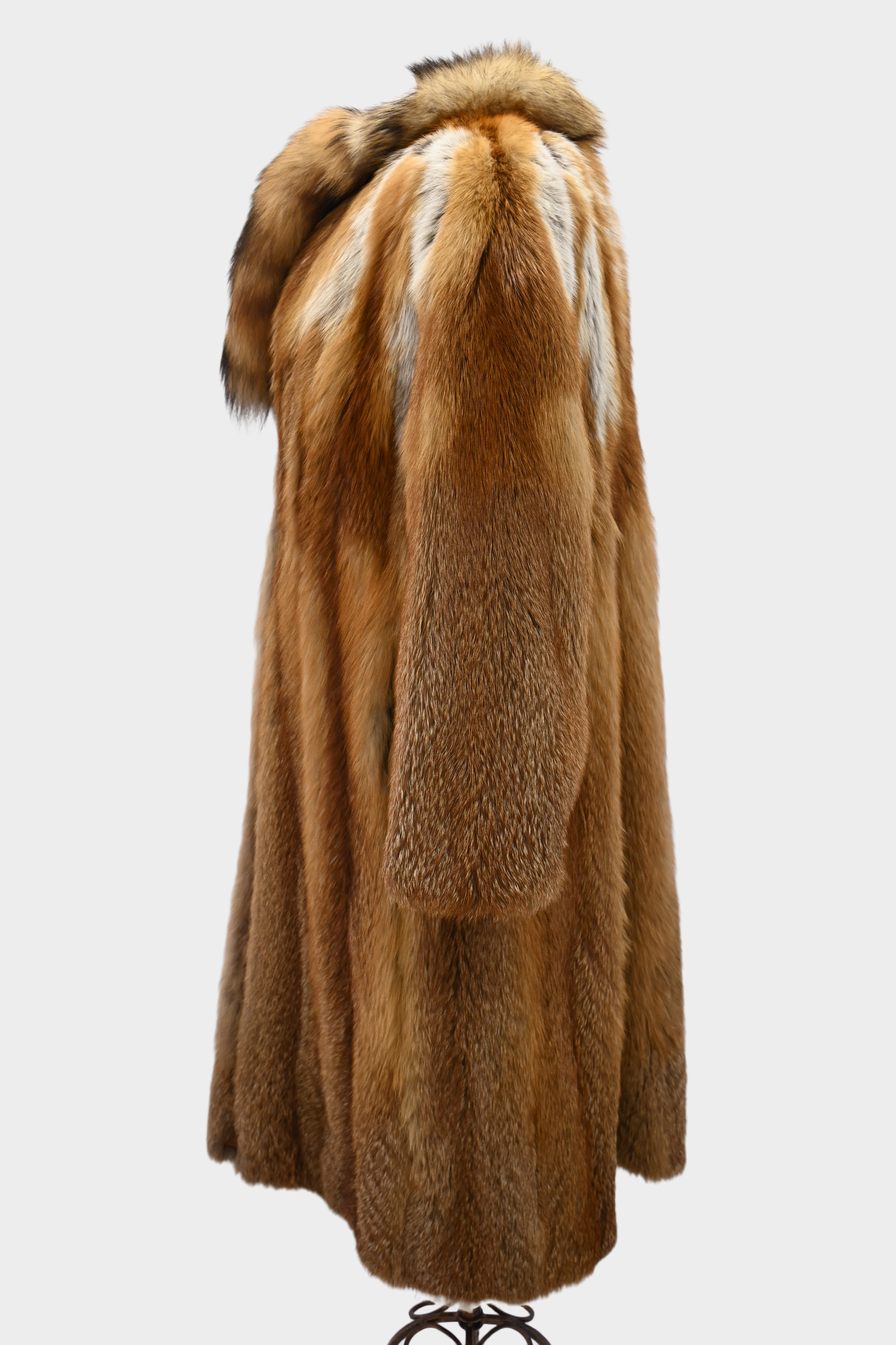 Red Fox Fur Coat