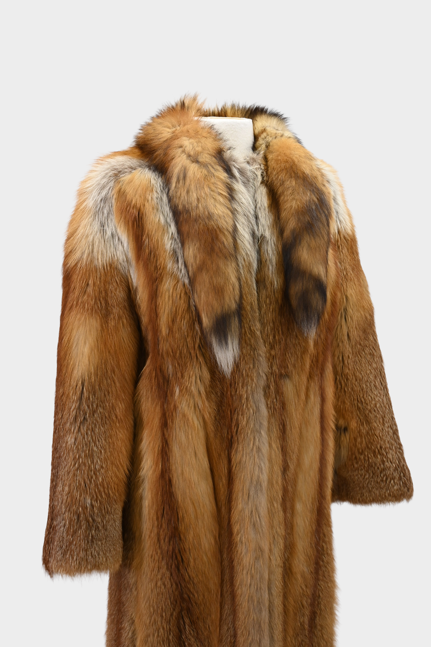 Red Fox Fur Coat