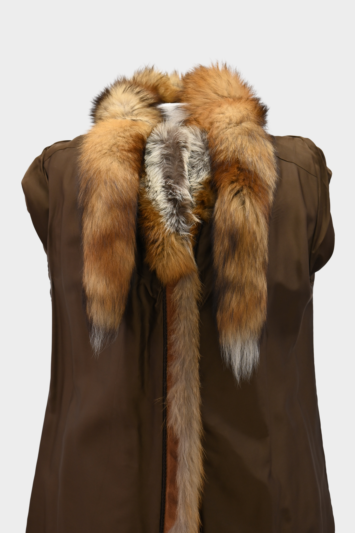 Red Fox Fur Coat