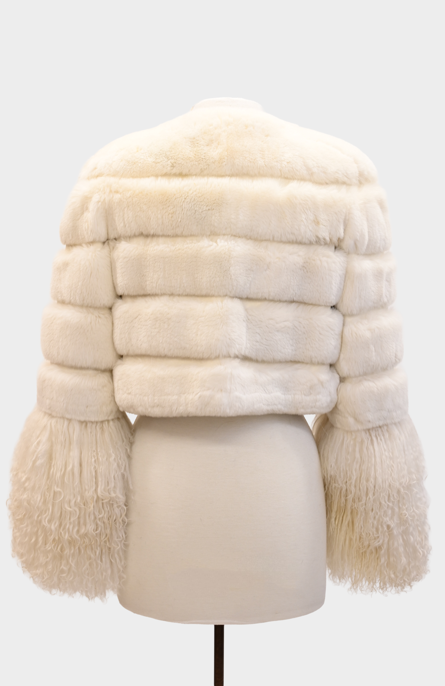 Rabbit and Mongolian Fur Jacket