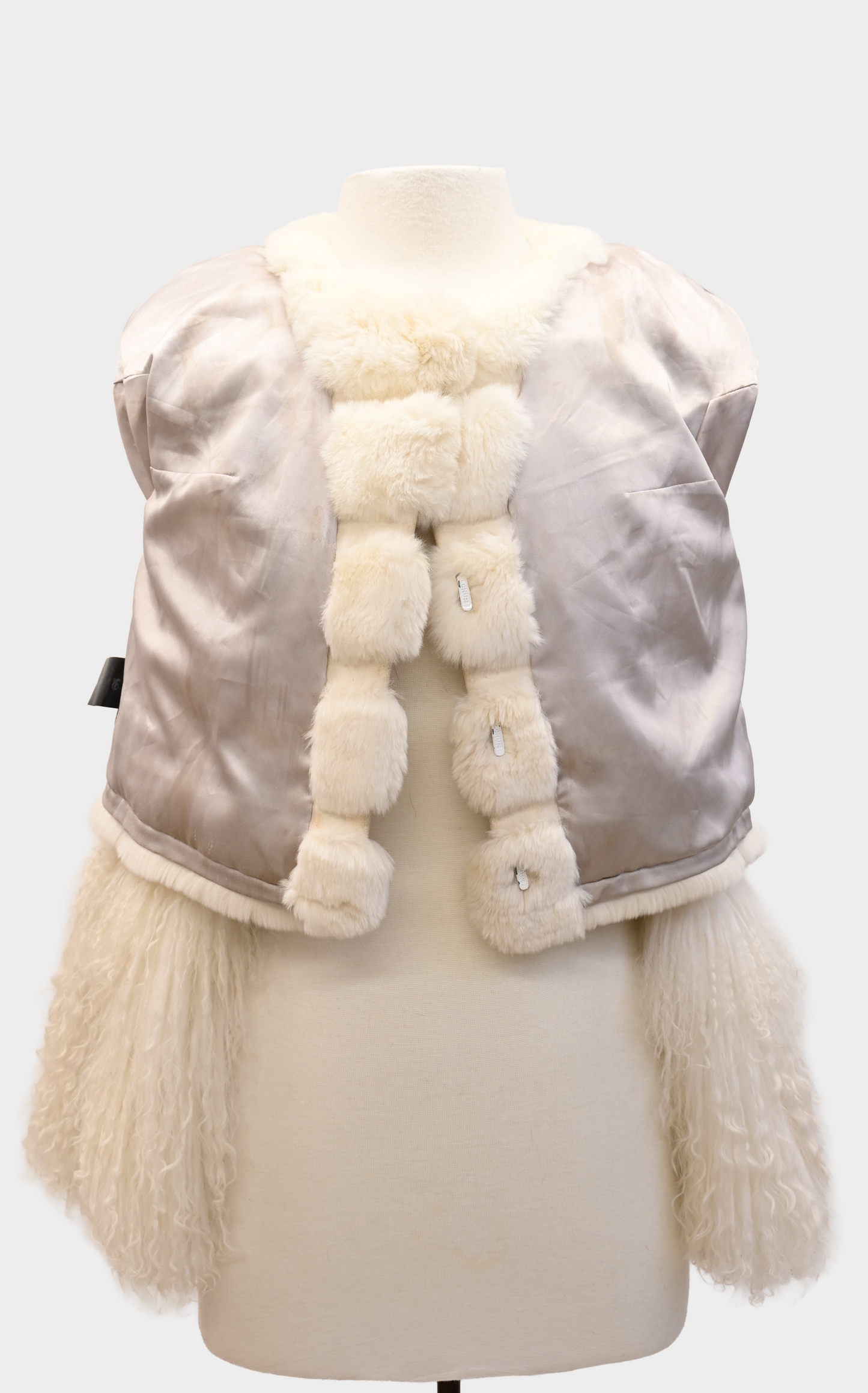 Rabbit and Mongolian Fur Jacket