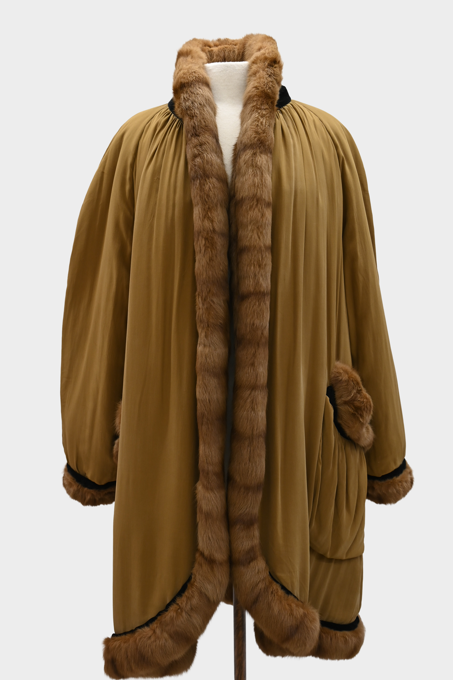 Fendi Sable Swing Coat