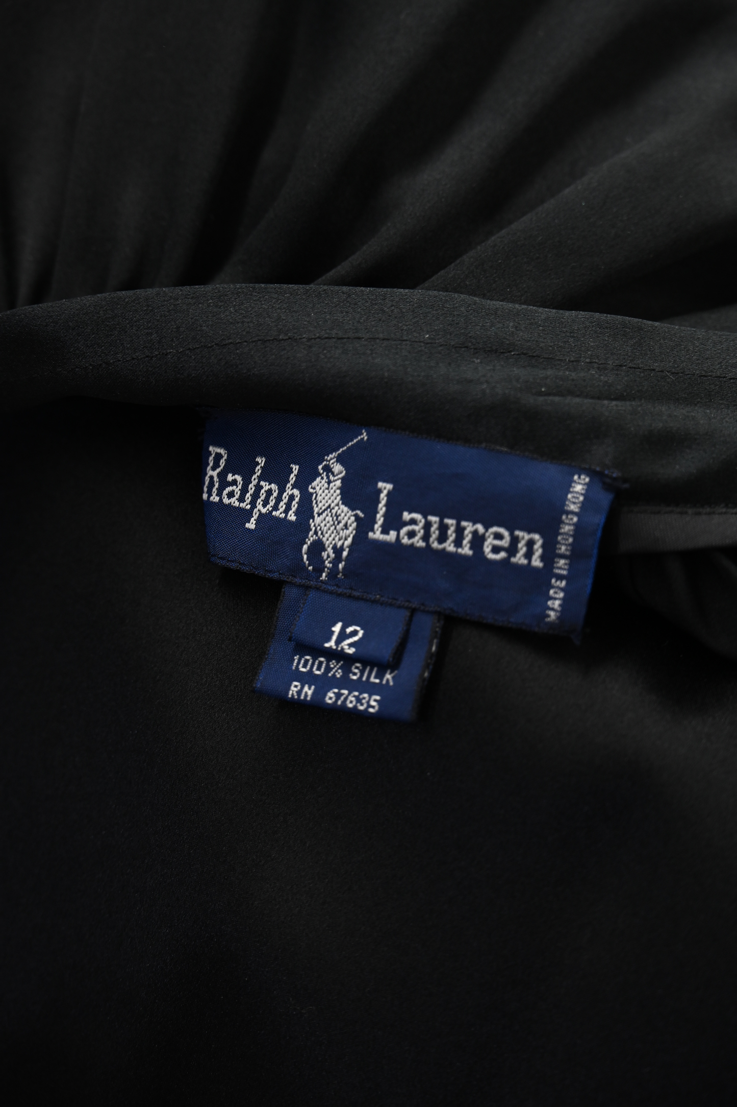 Vintage Ralph Lauren Silk Maxi Skirt