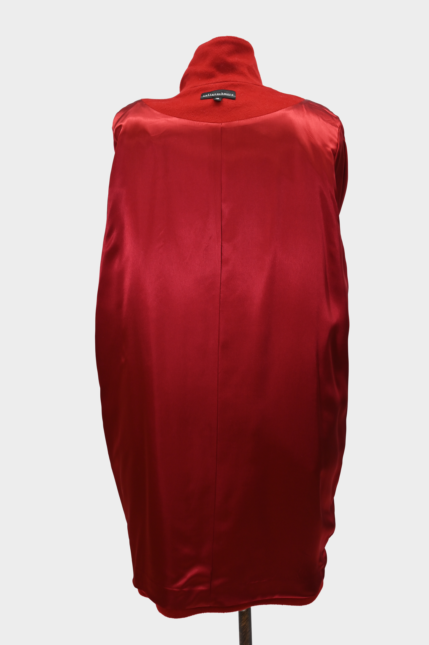 Sofia Cashmere Red Coat