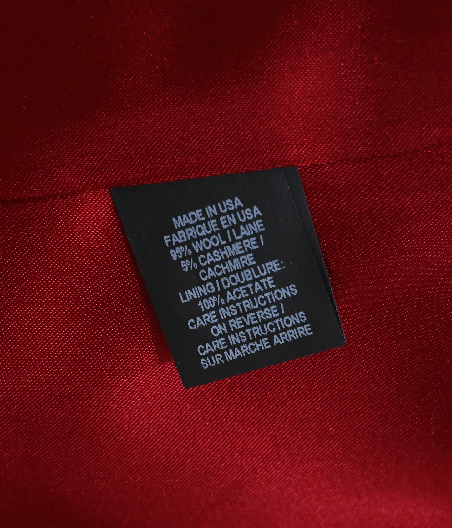 Sofia Cashmere Red Coat