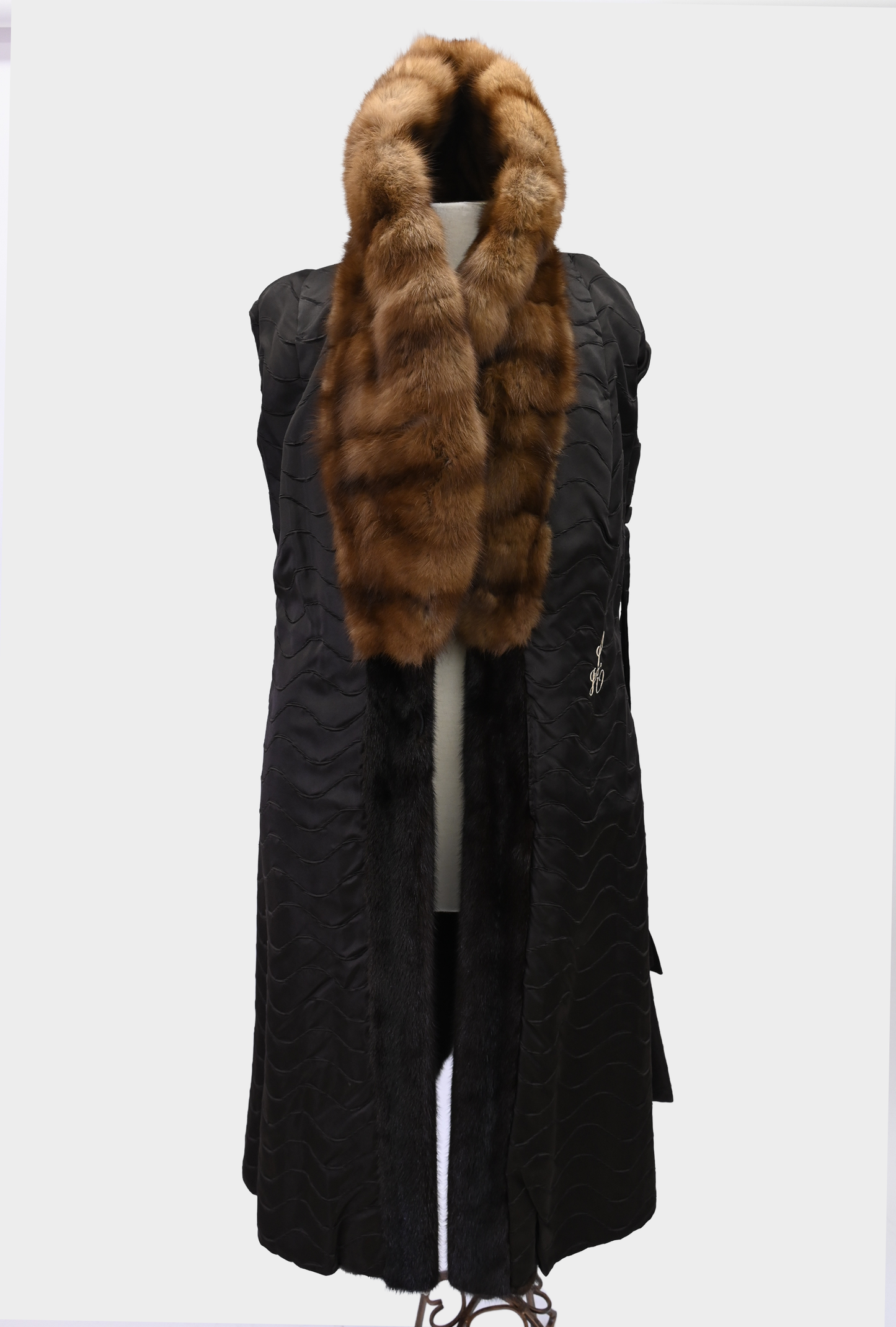 Mink and Sable Fur Coat