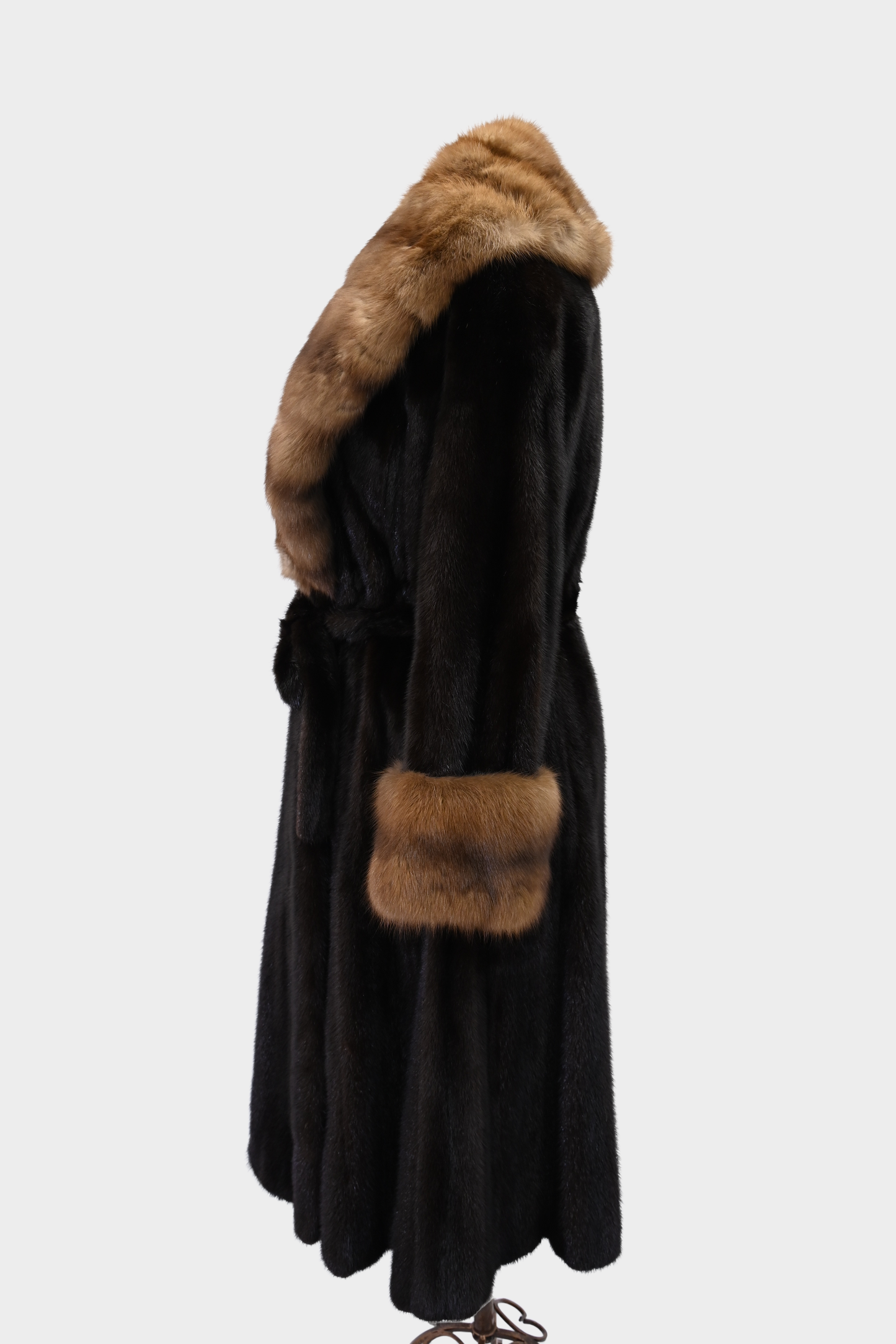 Mink and Sable Fur Coat
