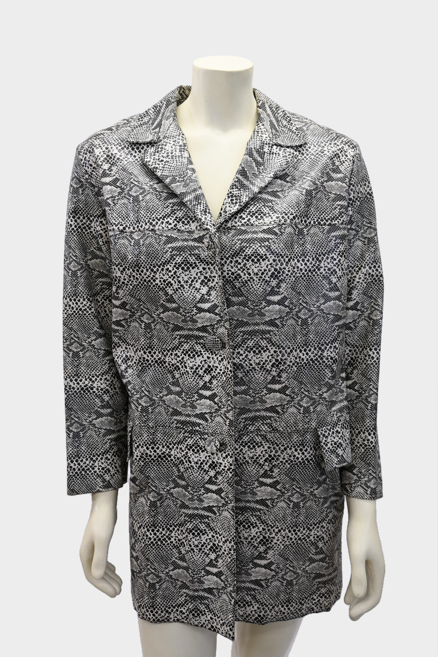 Saks Fifth Avenue Snakeprint Coat