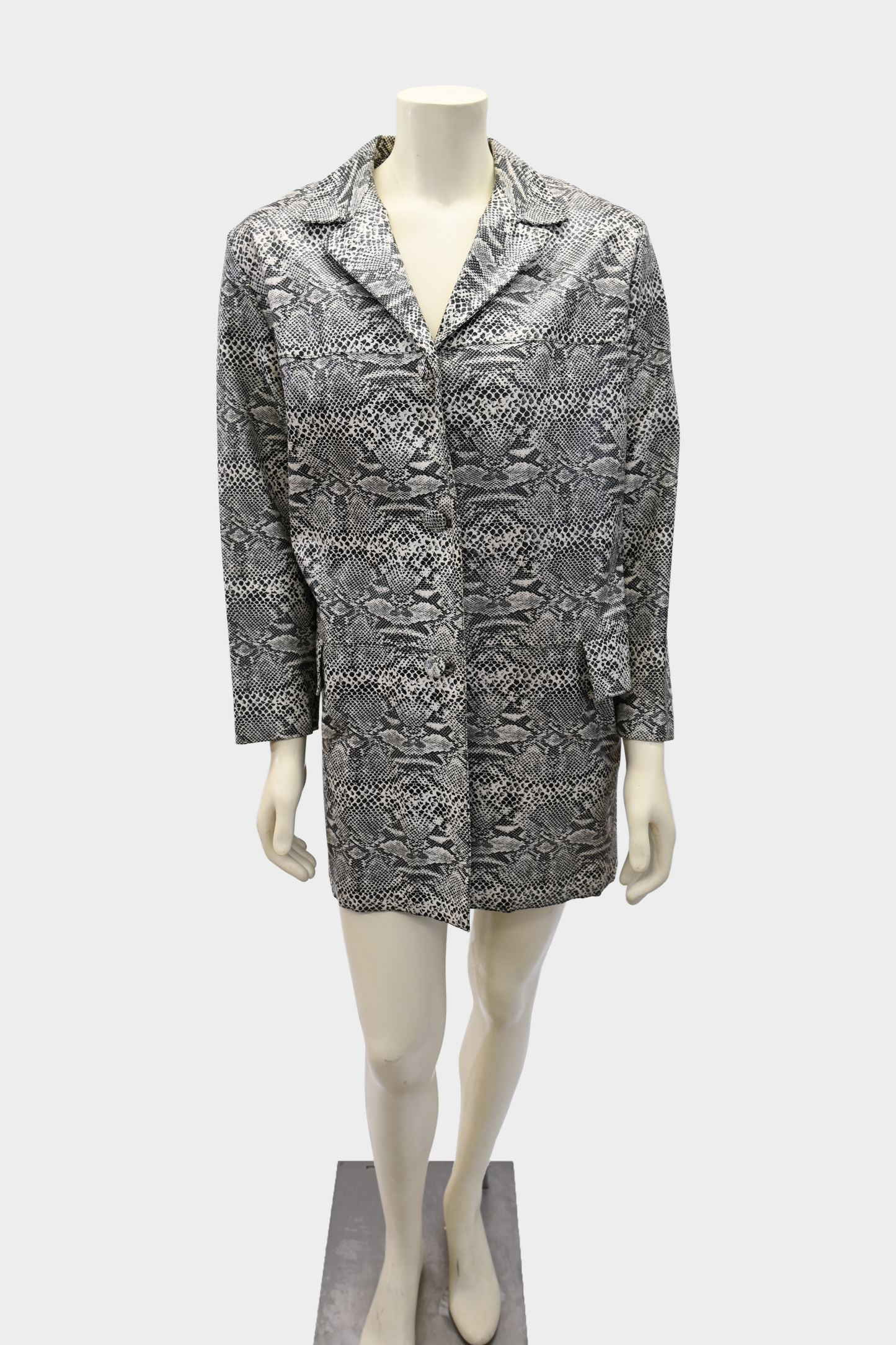 Saks Fifth Avenue Snakeprint Coat