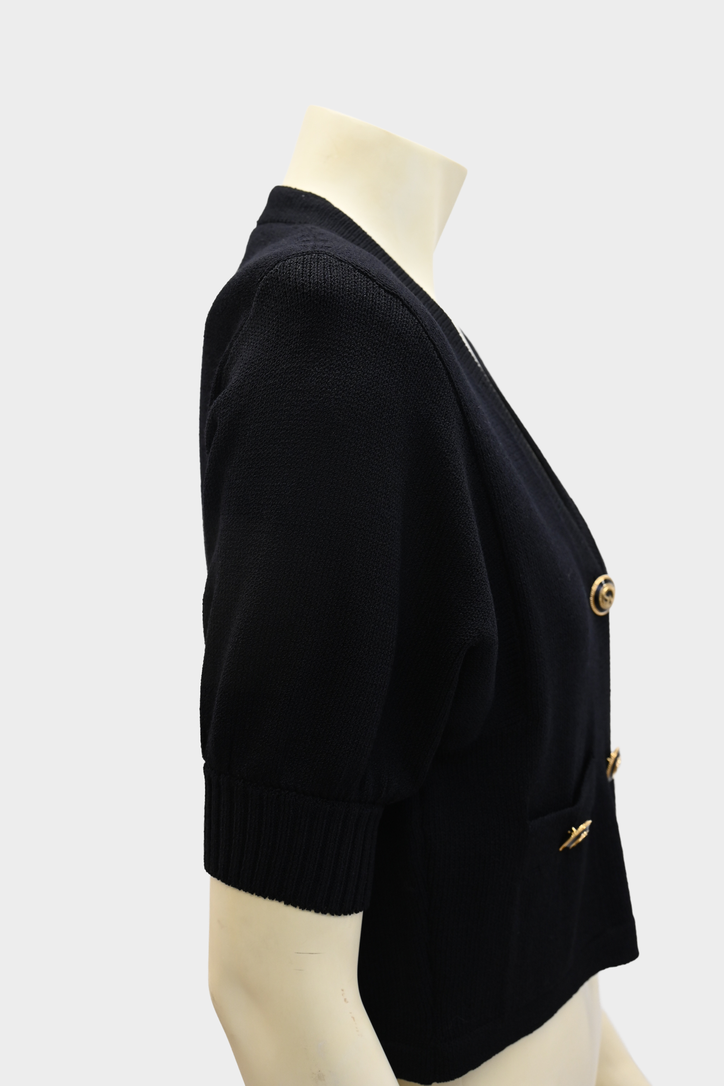 St. John Santana Knit Cropped Jacket