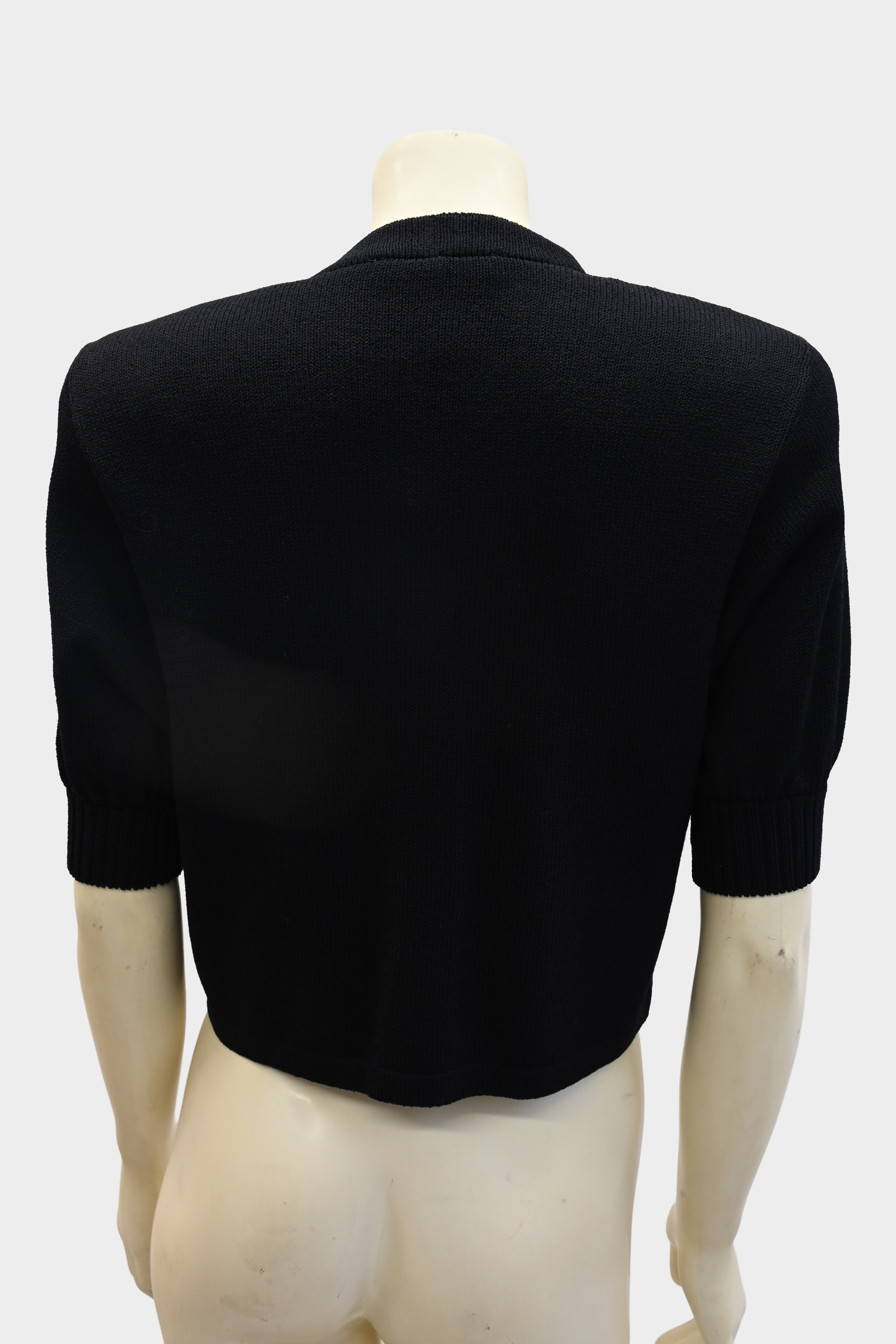 St. John Santana Knit Cropped Jacket