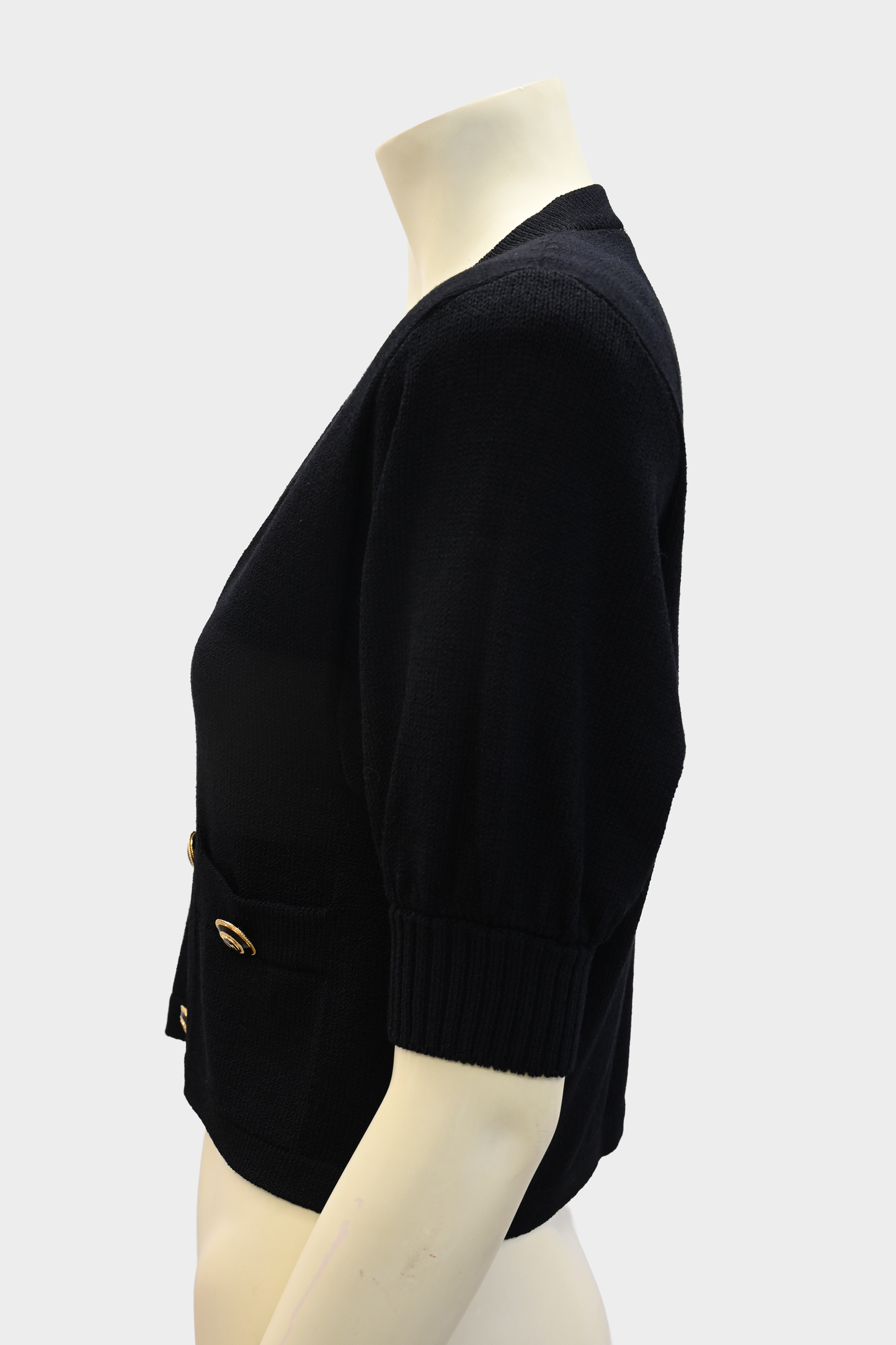 St. John Santana Knit Cropped Jacket