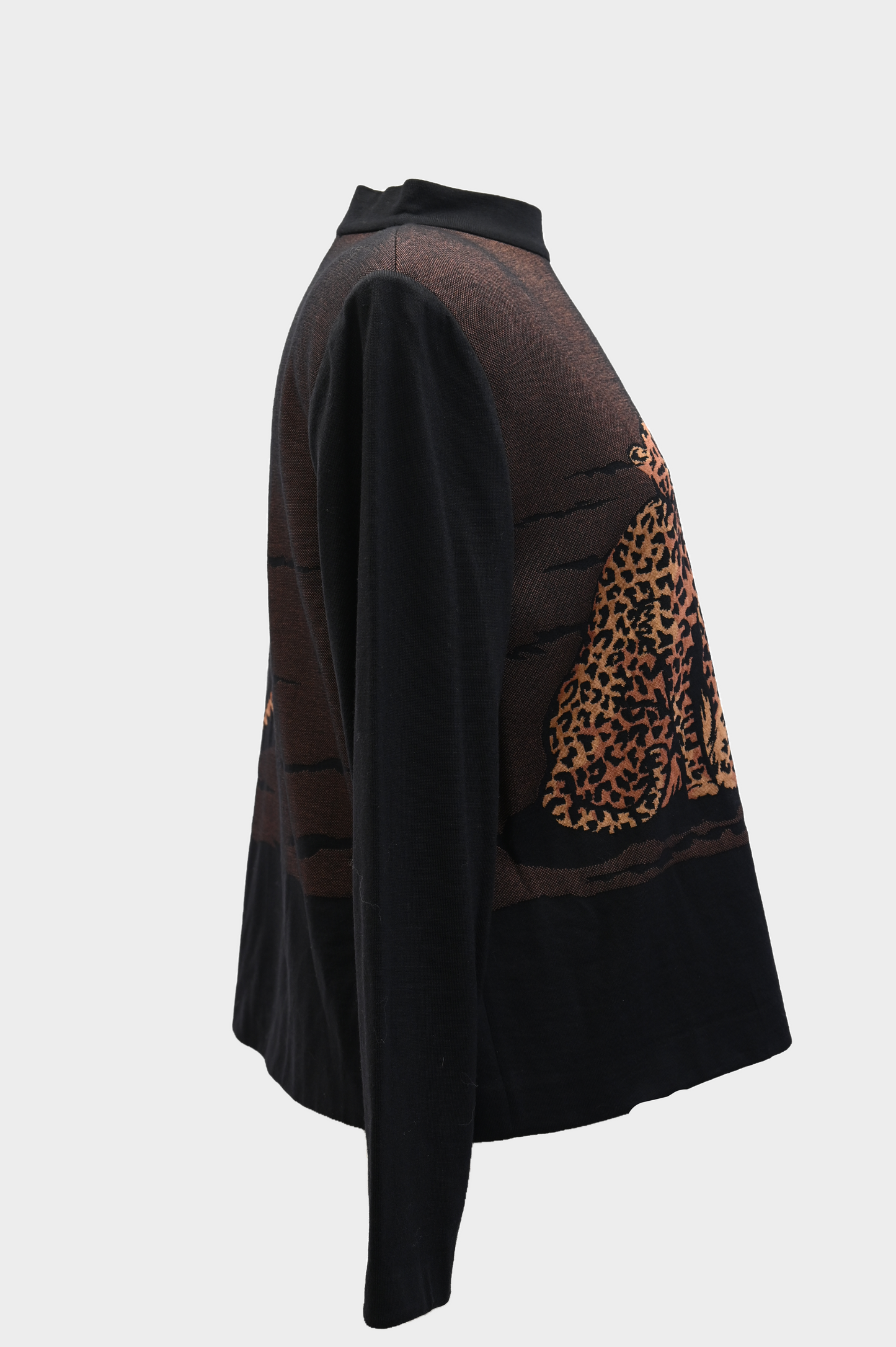 St John Leopard Sweater